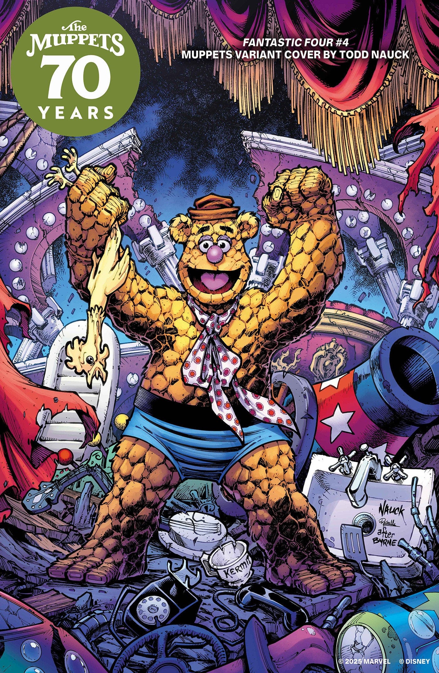 Marvel Comics Fantastic Four #4 Todd Nauck Muppets Variant