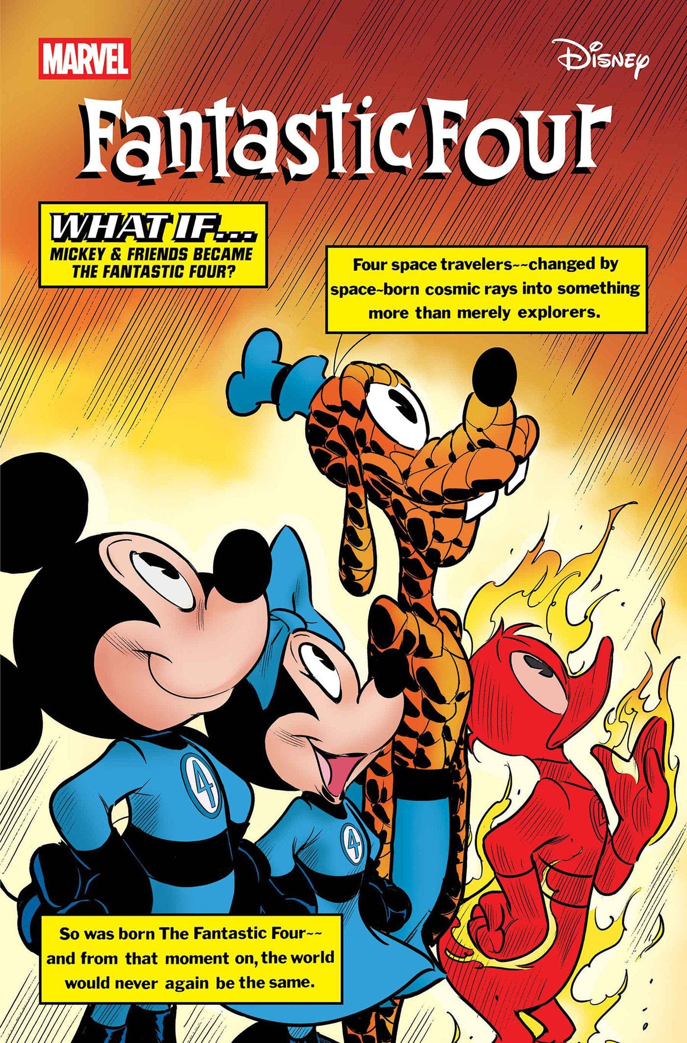 Marvel Comics Fantastic Four #6 Ivan Bigarella Disney What If? Fantastic Four Homage Variant
