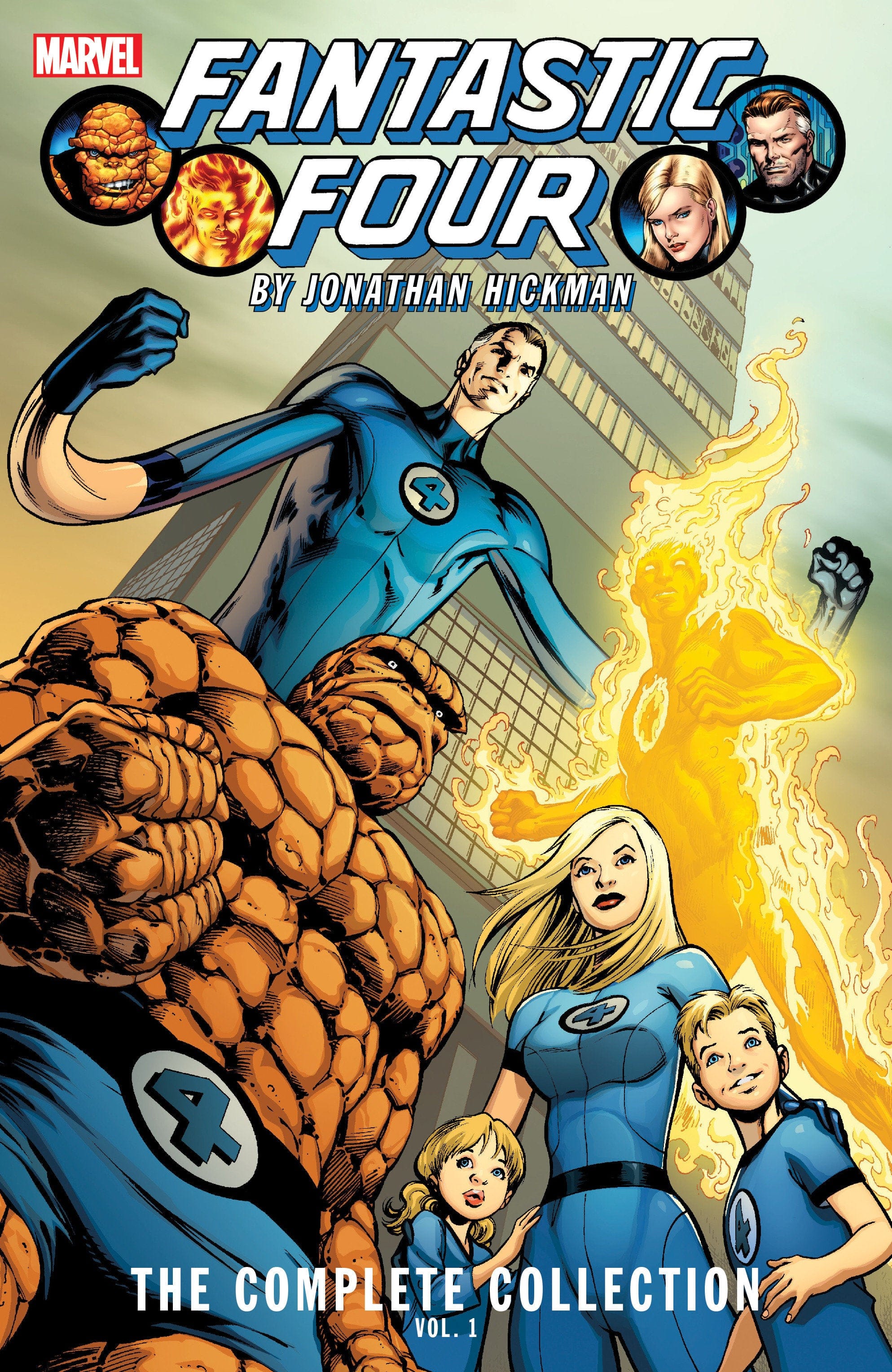 Marvel Comics Fantastic Four By Jonathan Hickman: The Complete Collection Volume 1