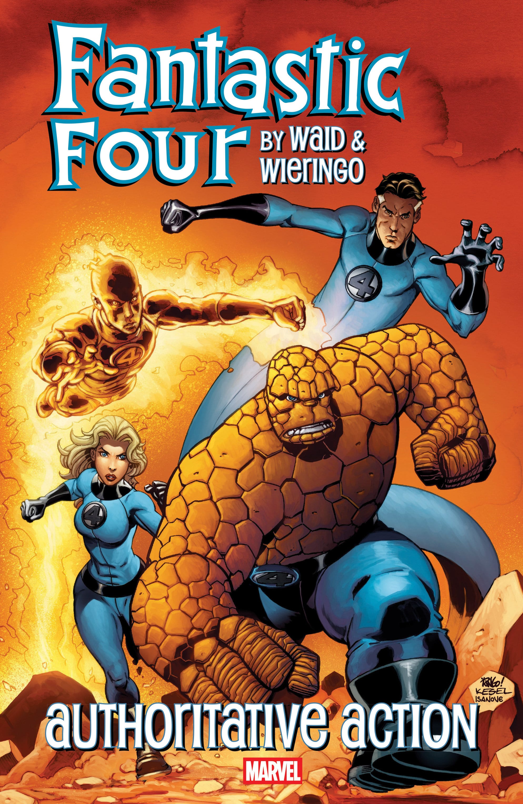 Marvel Comics Fantastic Four By Waid & Wieringo: Authoritative Action