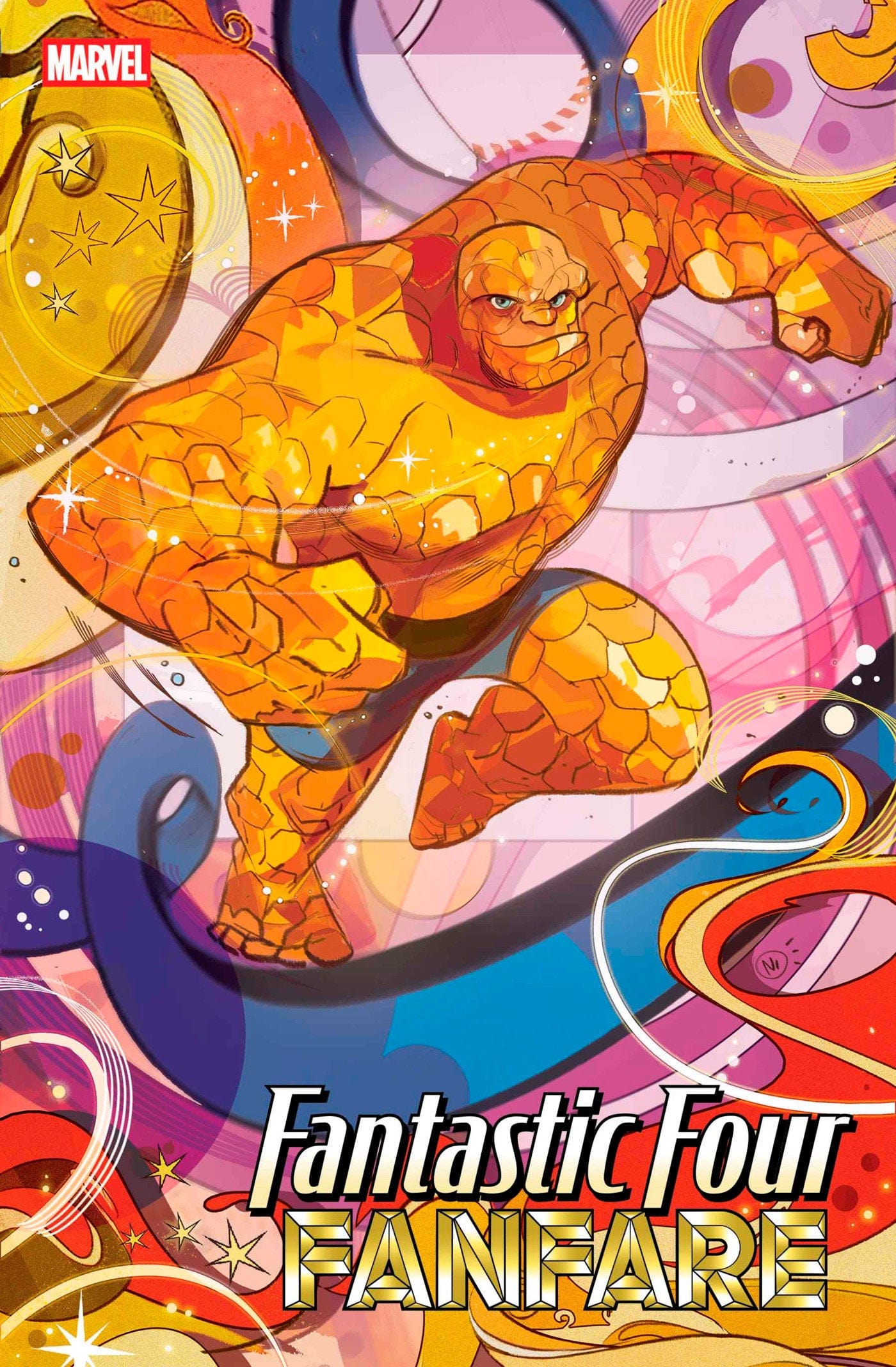 Marvel Comics Fantastic Four Fanfare #3 Nicoletta Baldari 4-Part Connecting Variant