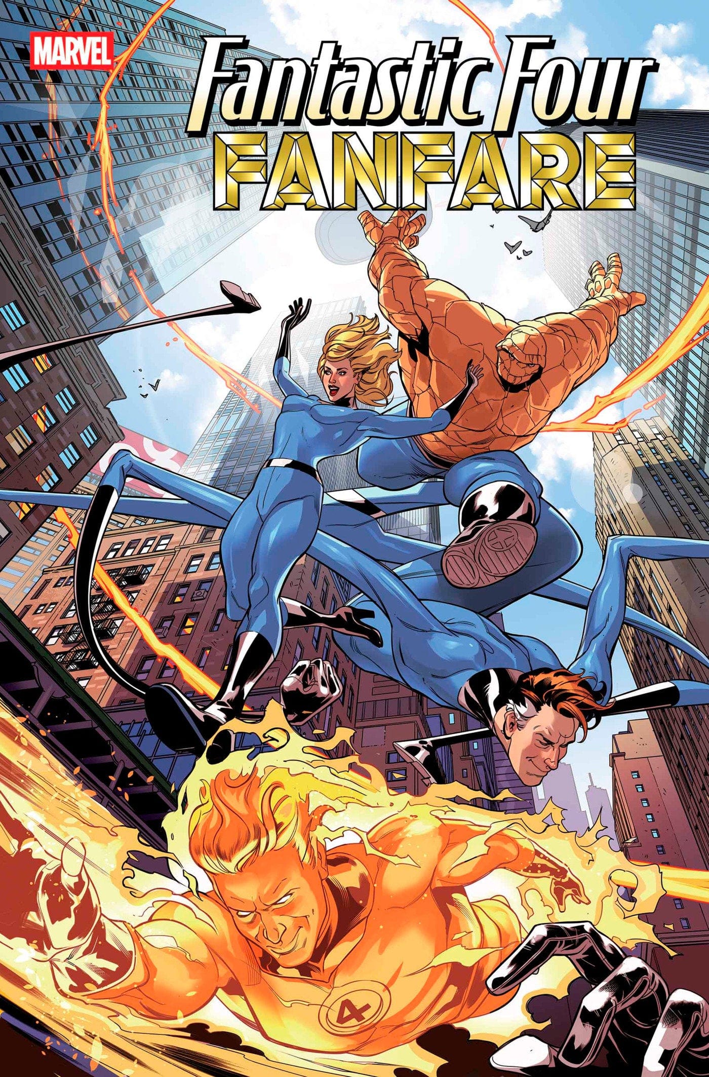 Marvel Comics Fantastic Four Fanfare #4