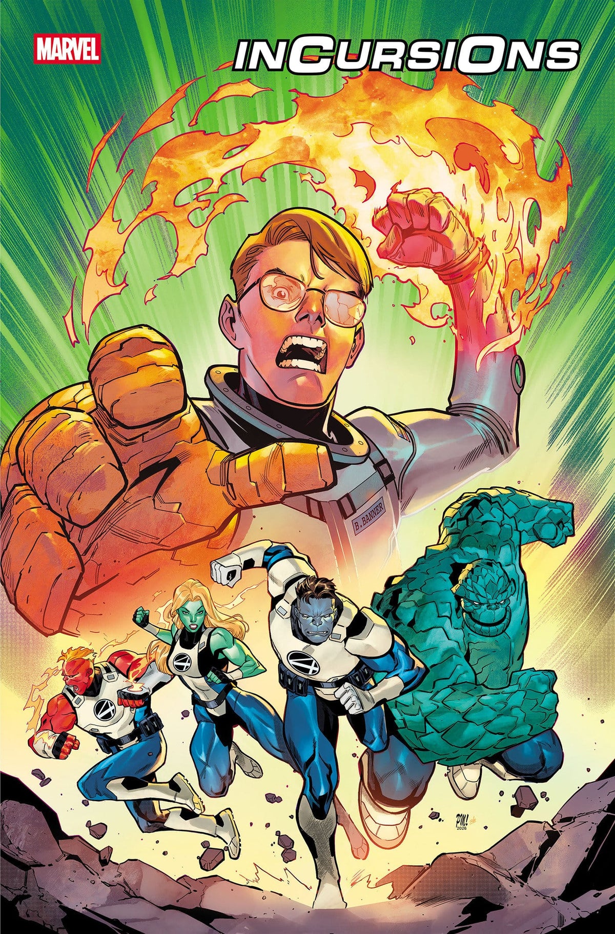 Marvel Comics Fantastic Four: Incursions #1 Cover A Paco Medina