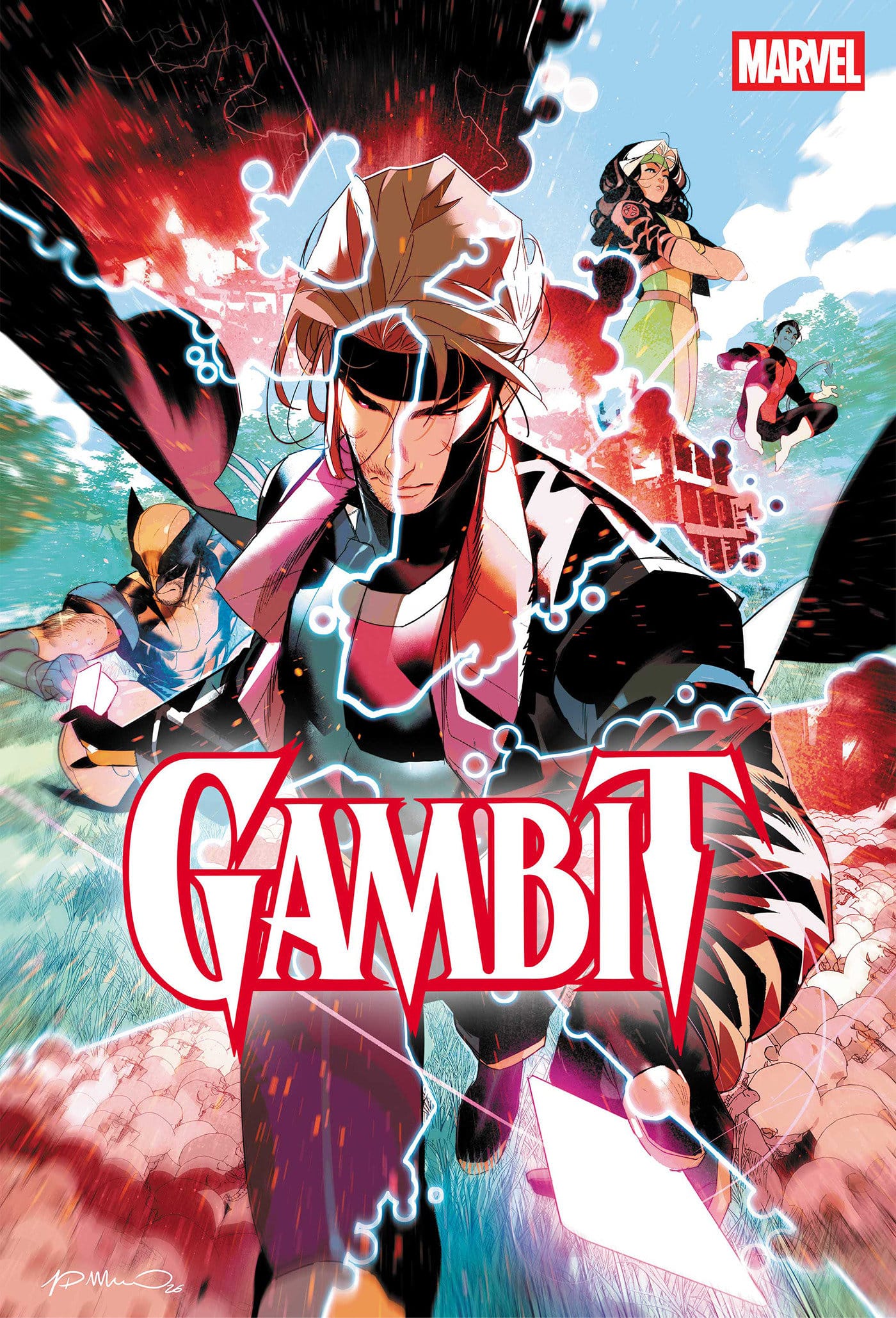 Marvel Comics Gambit Gone #1 Main Cover Simone Di Meo
