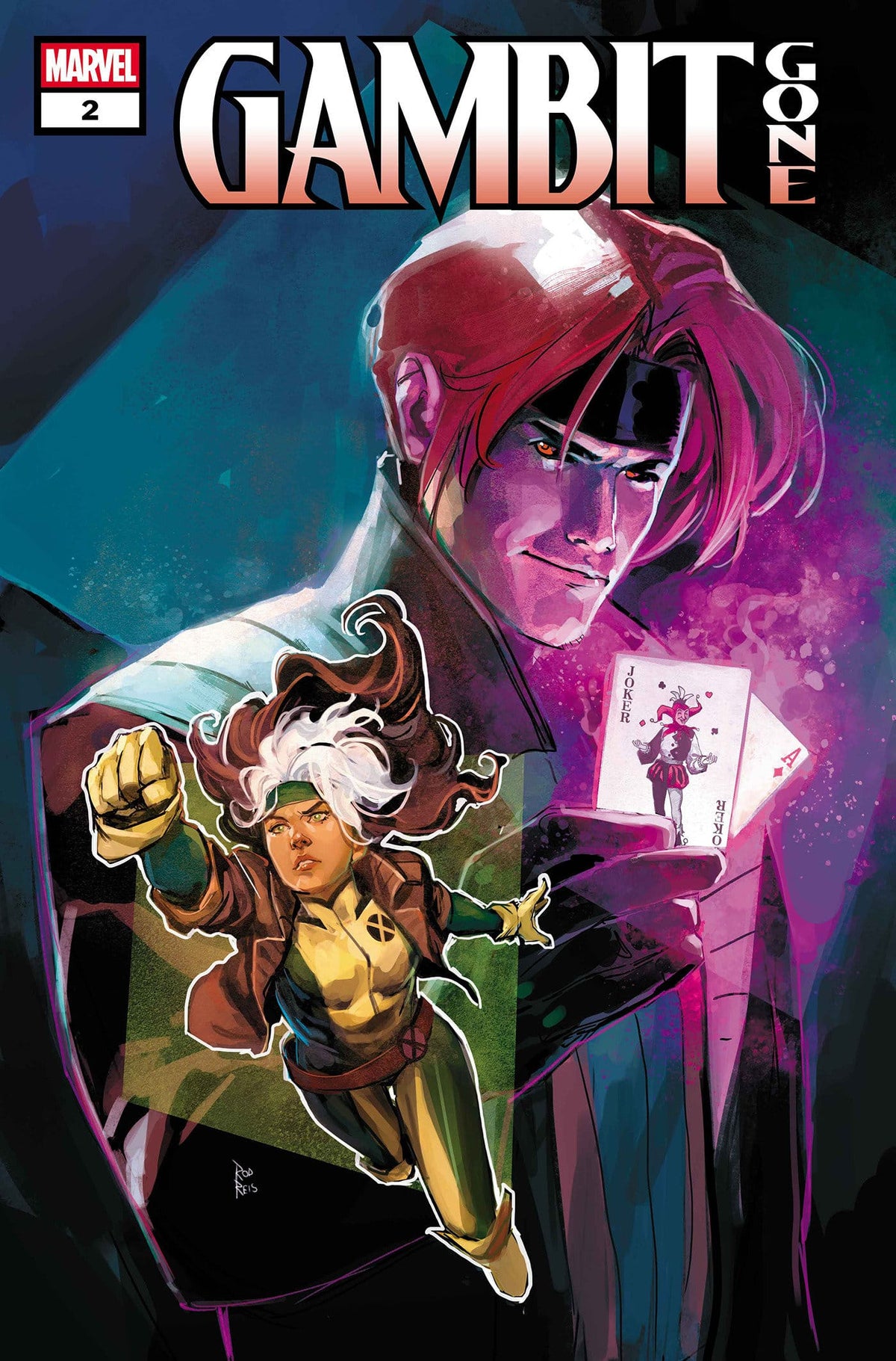 Marvel Comics Gambit Gone #2 Rod Reis Variant