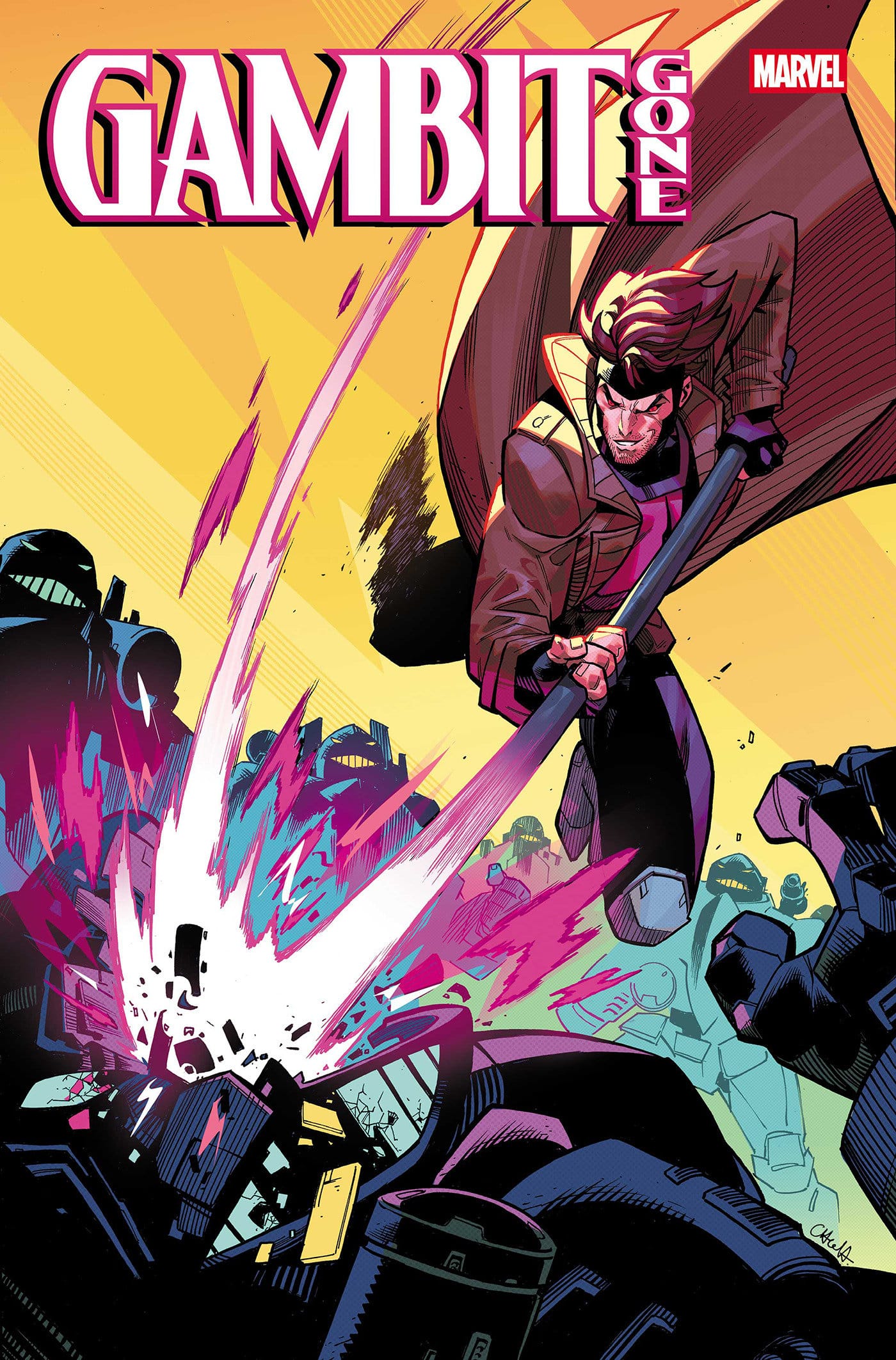 Marvel Comics Gambit Gone #3 Leo Chiola Variant