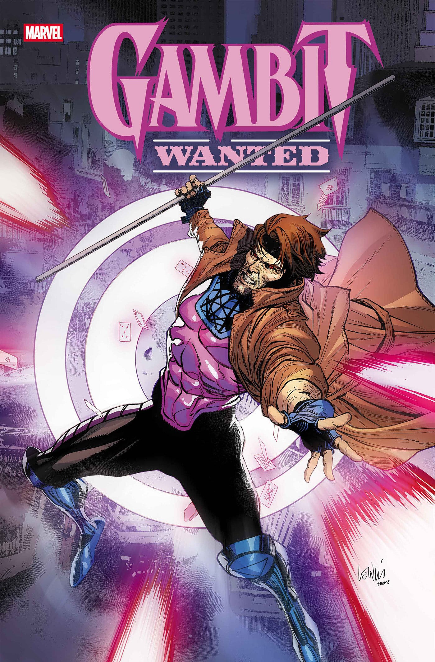 Marvel Comics Gambit: Wanted #1 Main Cover Leinil Yu
