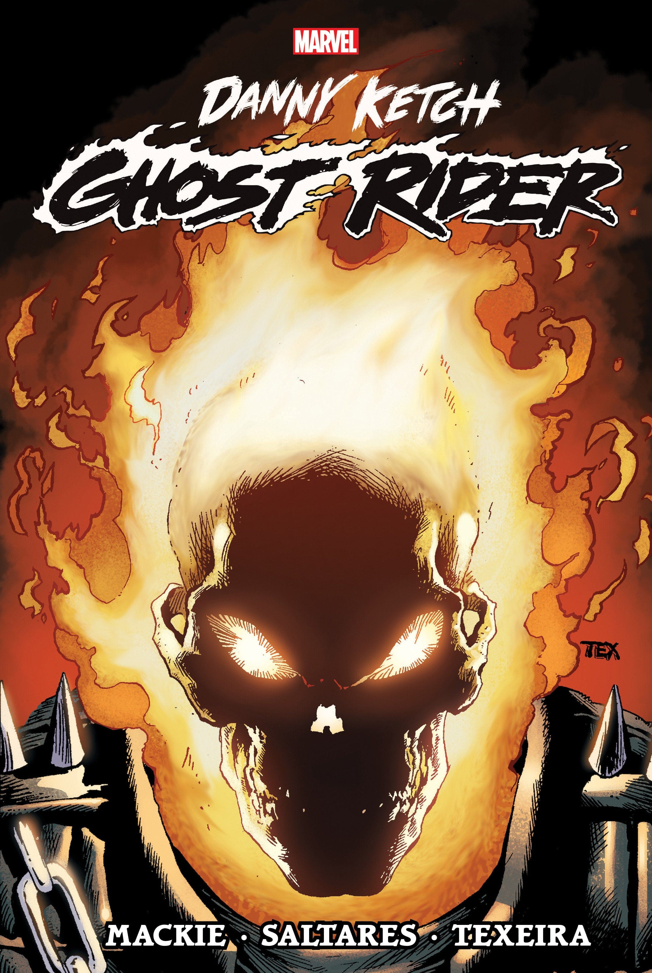 Marvel Comics Ghost Rider: Danny Ketch Omnibus Volume 1 Mark Texeira Cover
