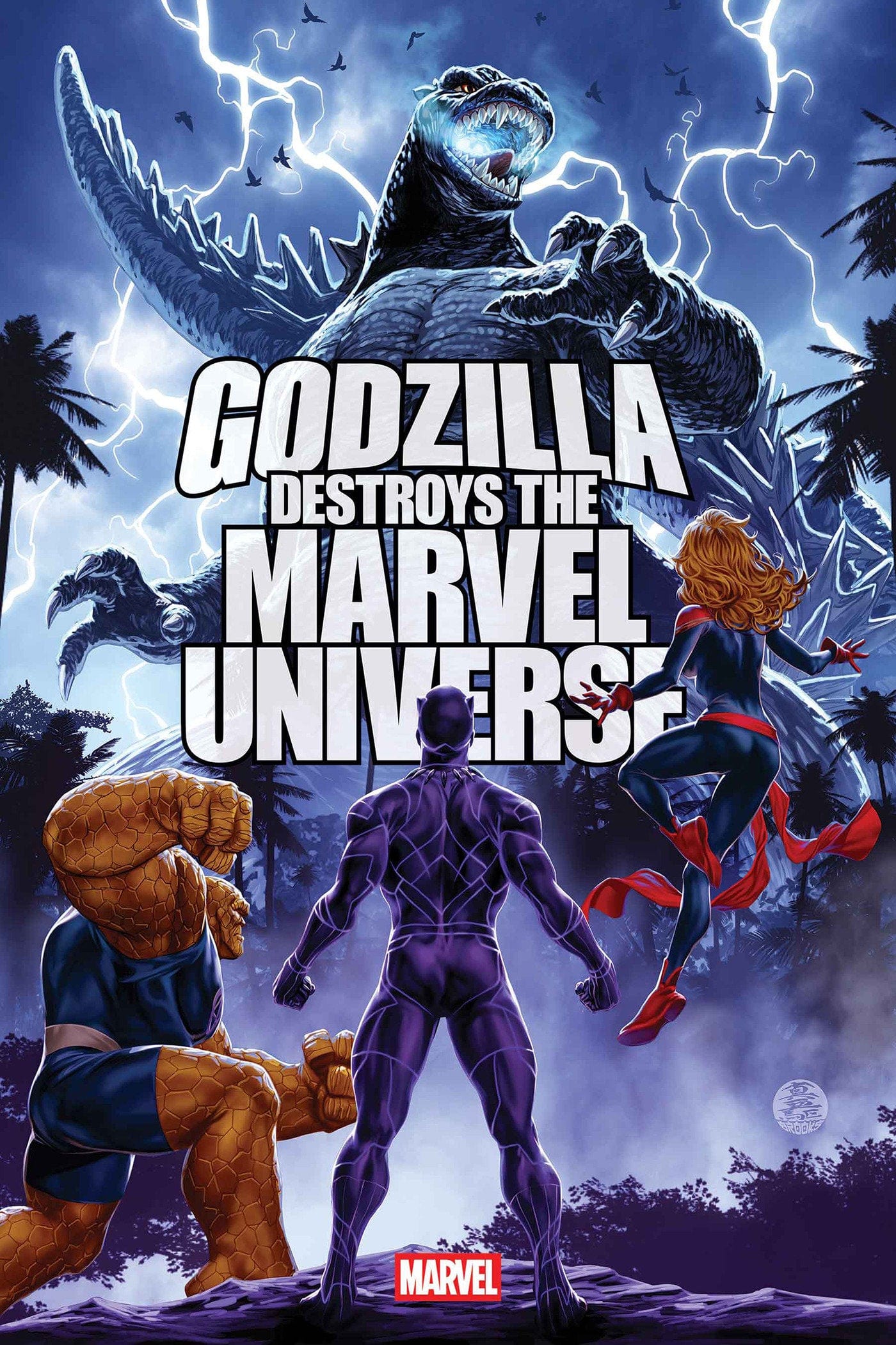 Marvel Comics Godzilla Destroys The Marvel Universe (Series Subscription)