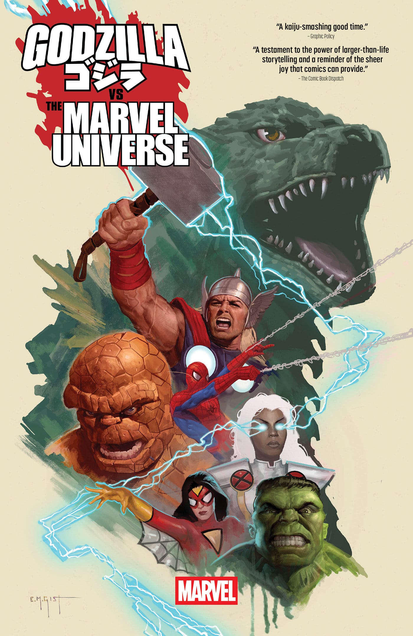 Marvel Comics Godzilla vs. the Marvel Universe