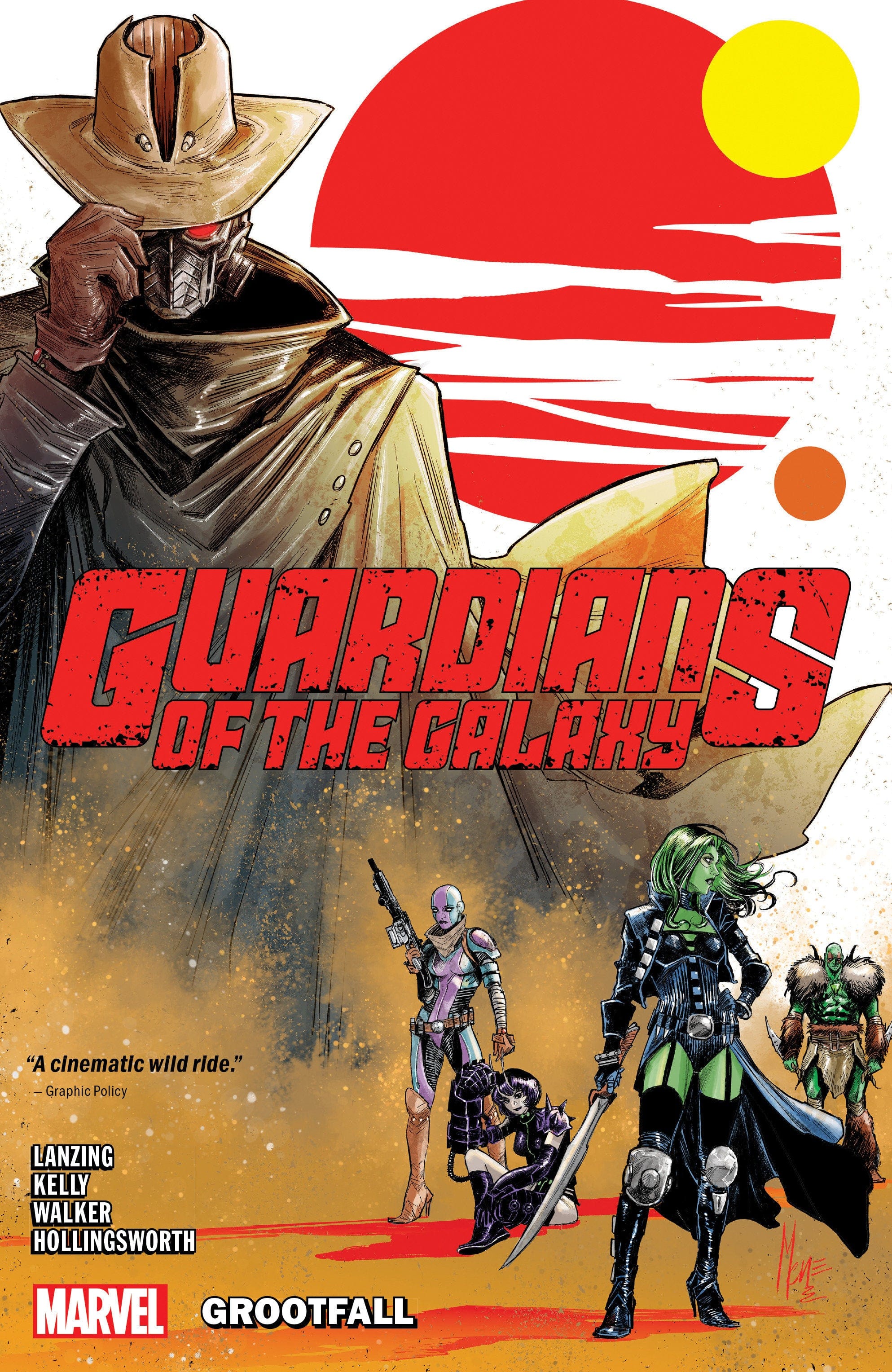 Marvel Comics Guardians Of The Galaxy Volume 1: Grootfall