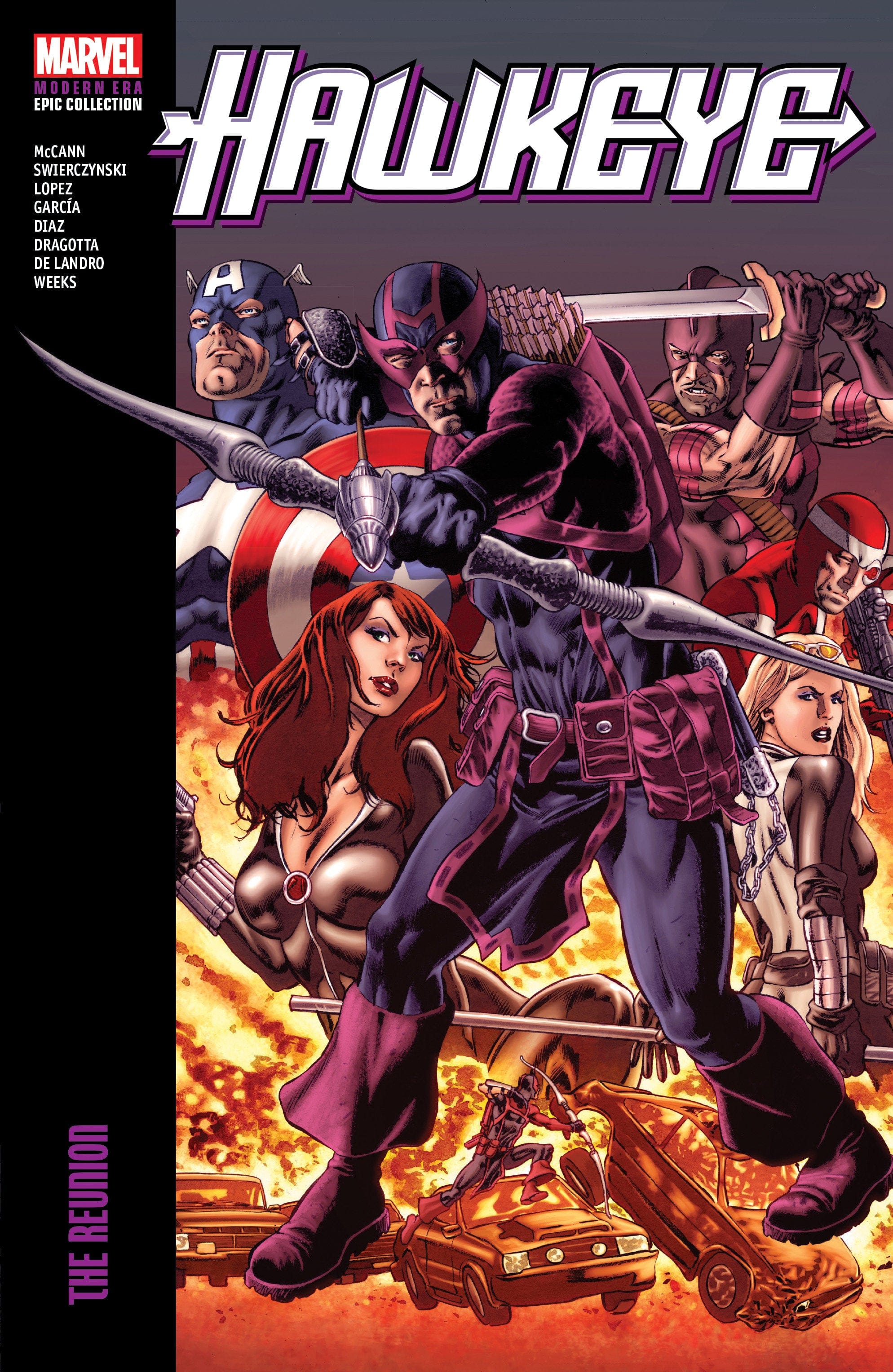 Marvel Comics Hawkeye Modern Era Epic Collection: The Reunion