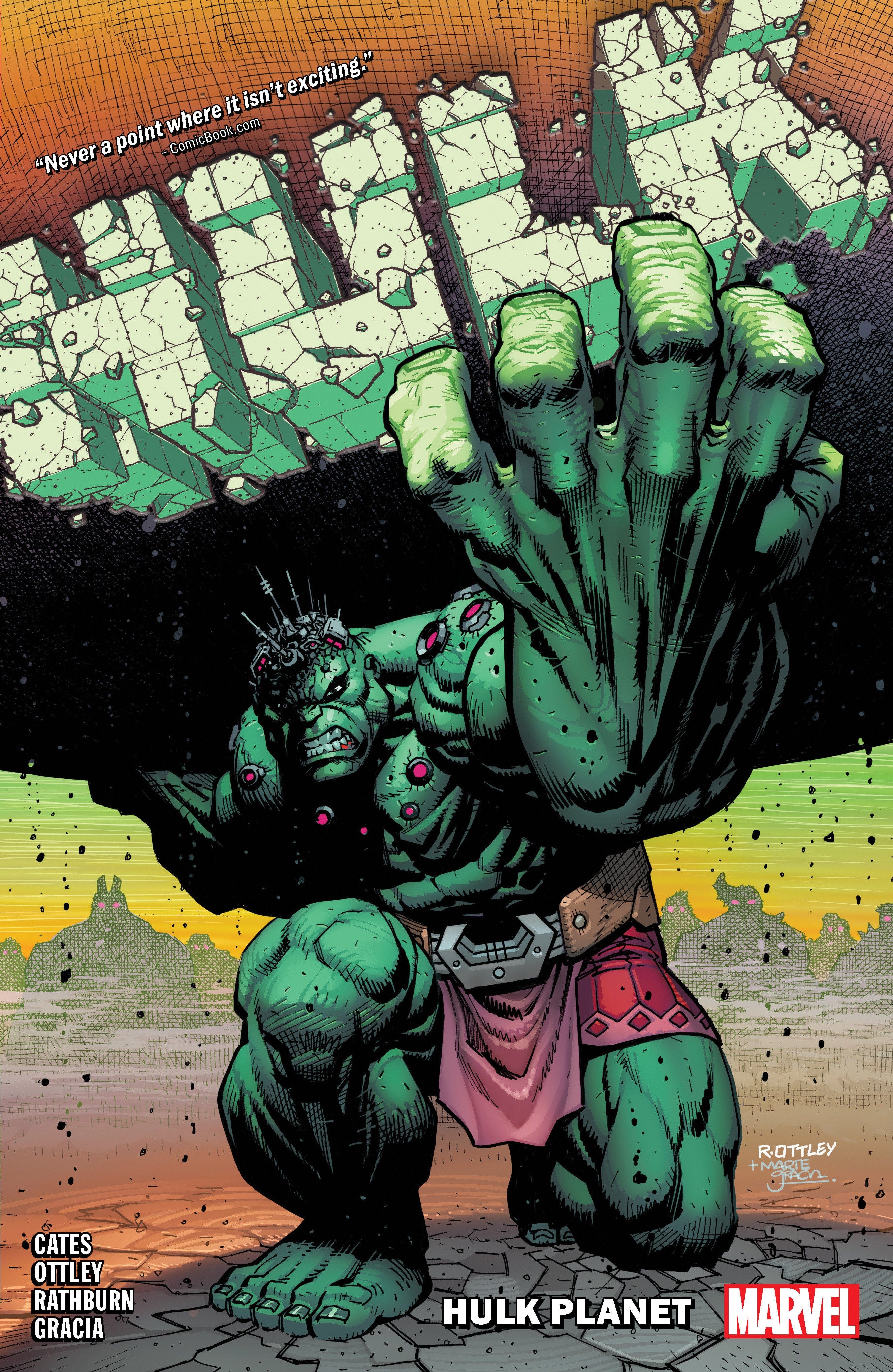 Marvel Comics Hulk By Donny Cates Volume 2: Hulk Planet