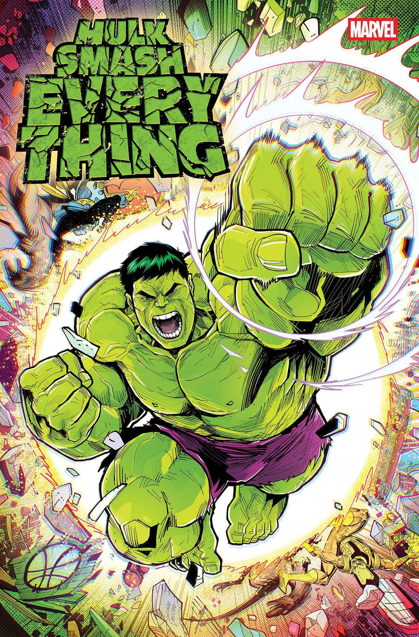Marvel Comics Hulk: Smash Everything #1 Luciano Vecchio Variant