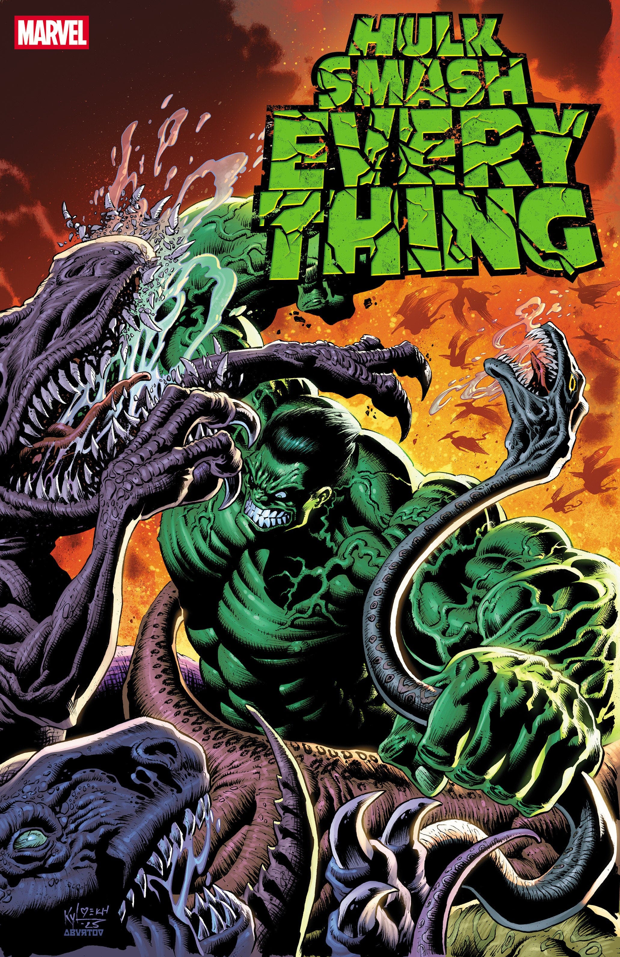 Marvel Comics Hulk: Smash Everything #2 Kyle Hotz Variant