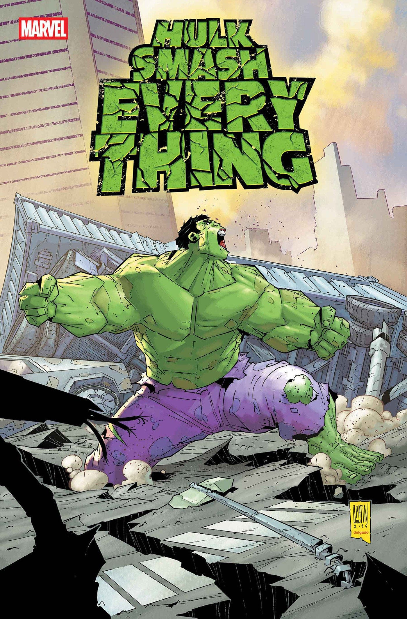 Marvel Comics Hulk: Smash Everything #3 Patrick Boutin Variant