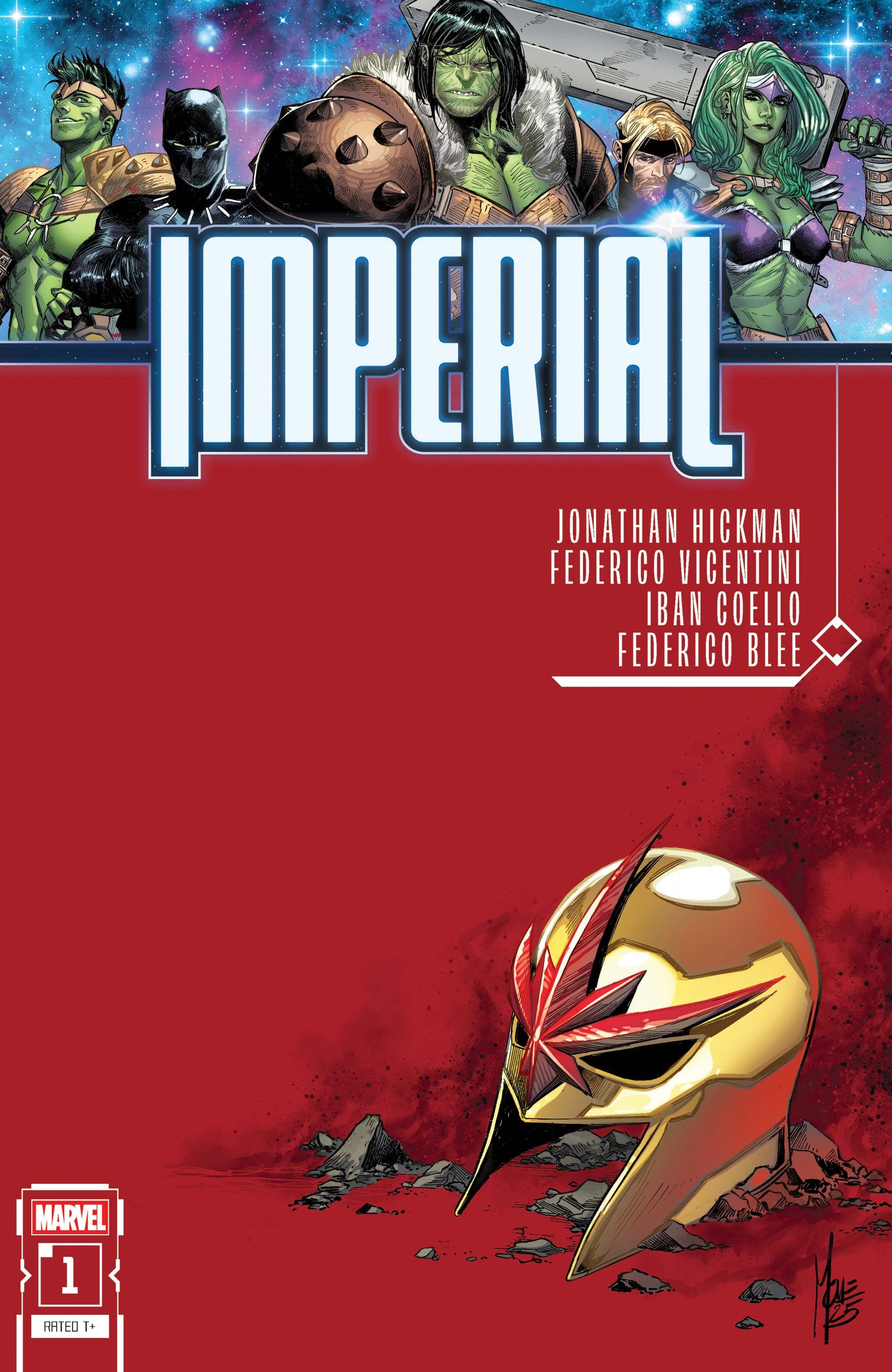 Marvel Comics Imperial #1 Main Cover Marco Checchetto