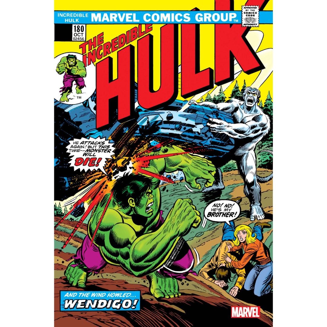 Marvel Comics Incredible Hulk #180 181 Facsimile Edition Set