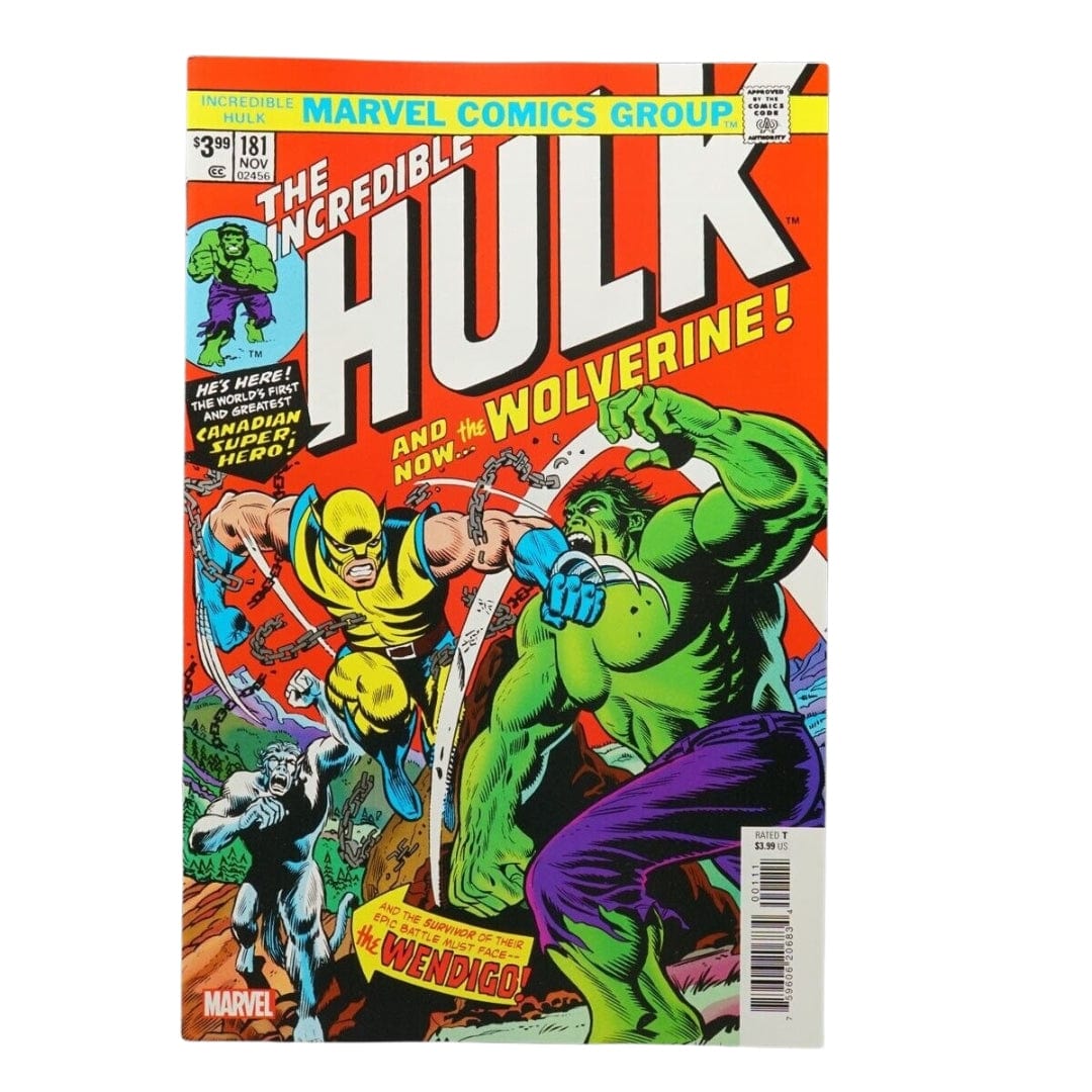 Marvel Comics Incredible Hulk #180 181 Facsimile Edition Set