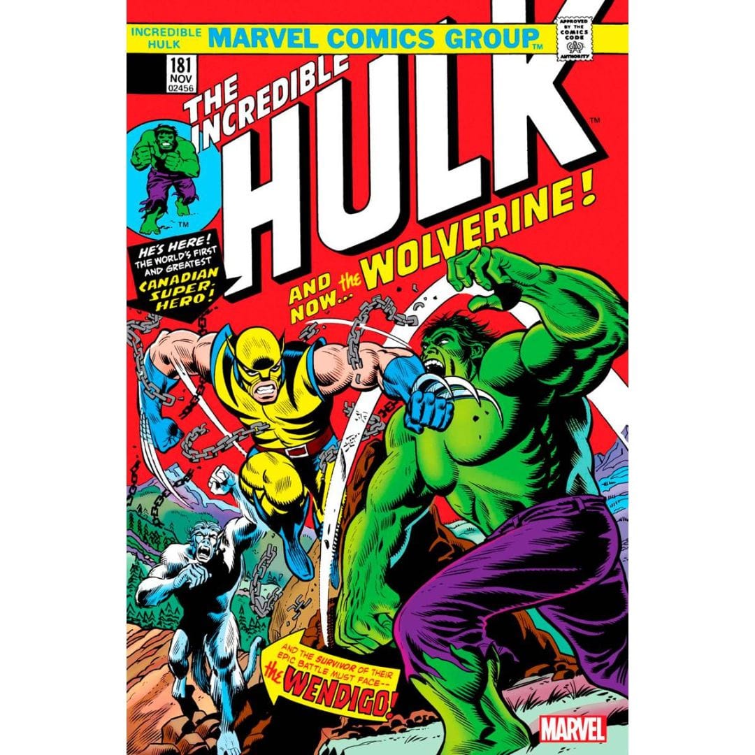 Marvel Comics Incredible Hulk #181 Facsimile Edition