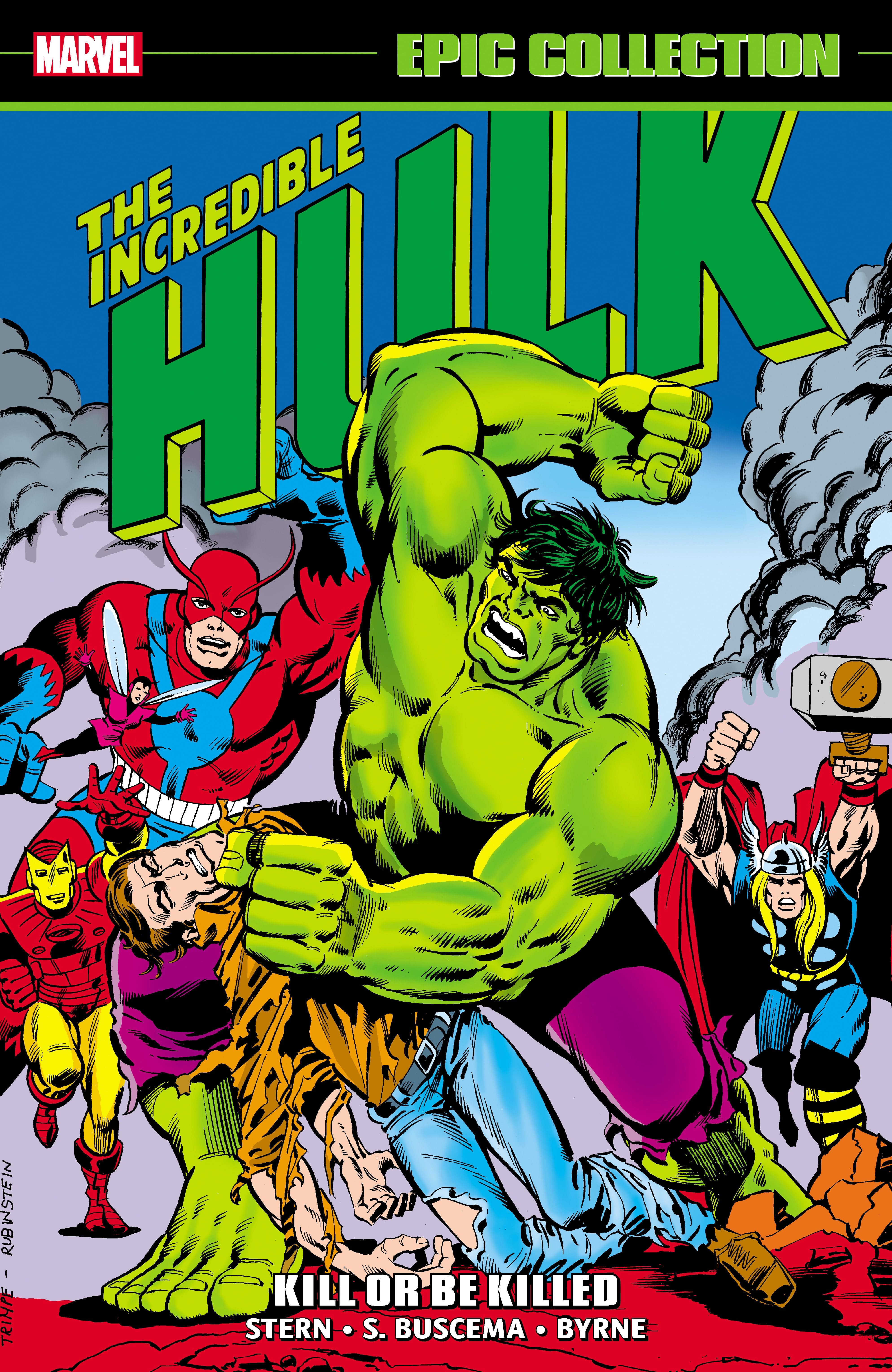 Marvel Comics Incredible Hulk Epic Collection: Kill Or Be Killed