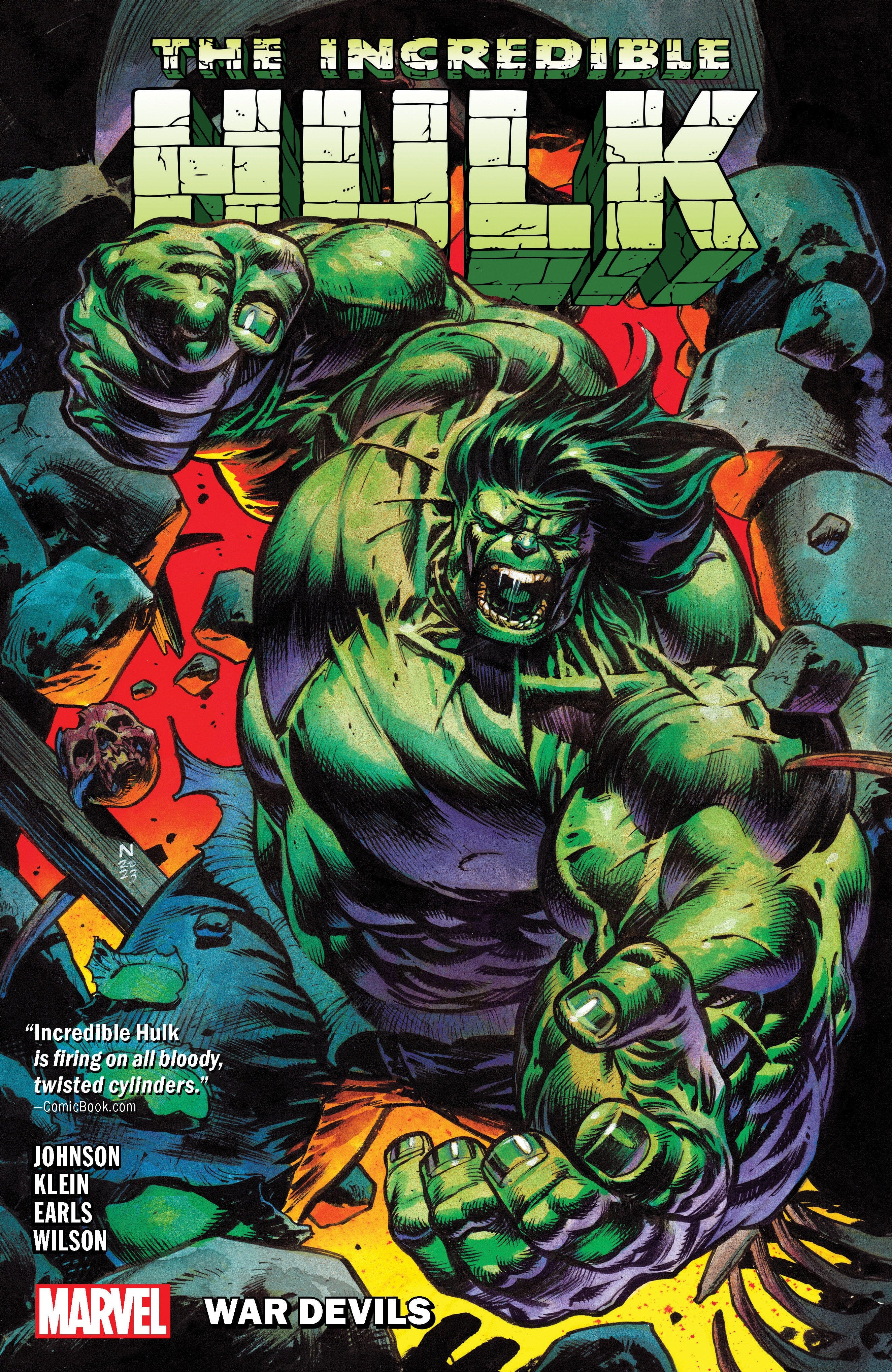 Marvel Comics Incredible Hulk Volume 2: War Devils