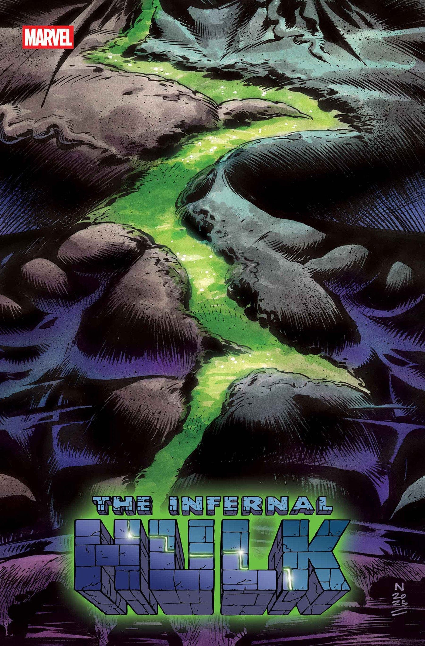 Marvel Comics Infernal Hulk #1 Nic Klein Promo Variant