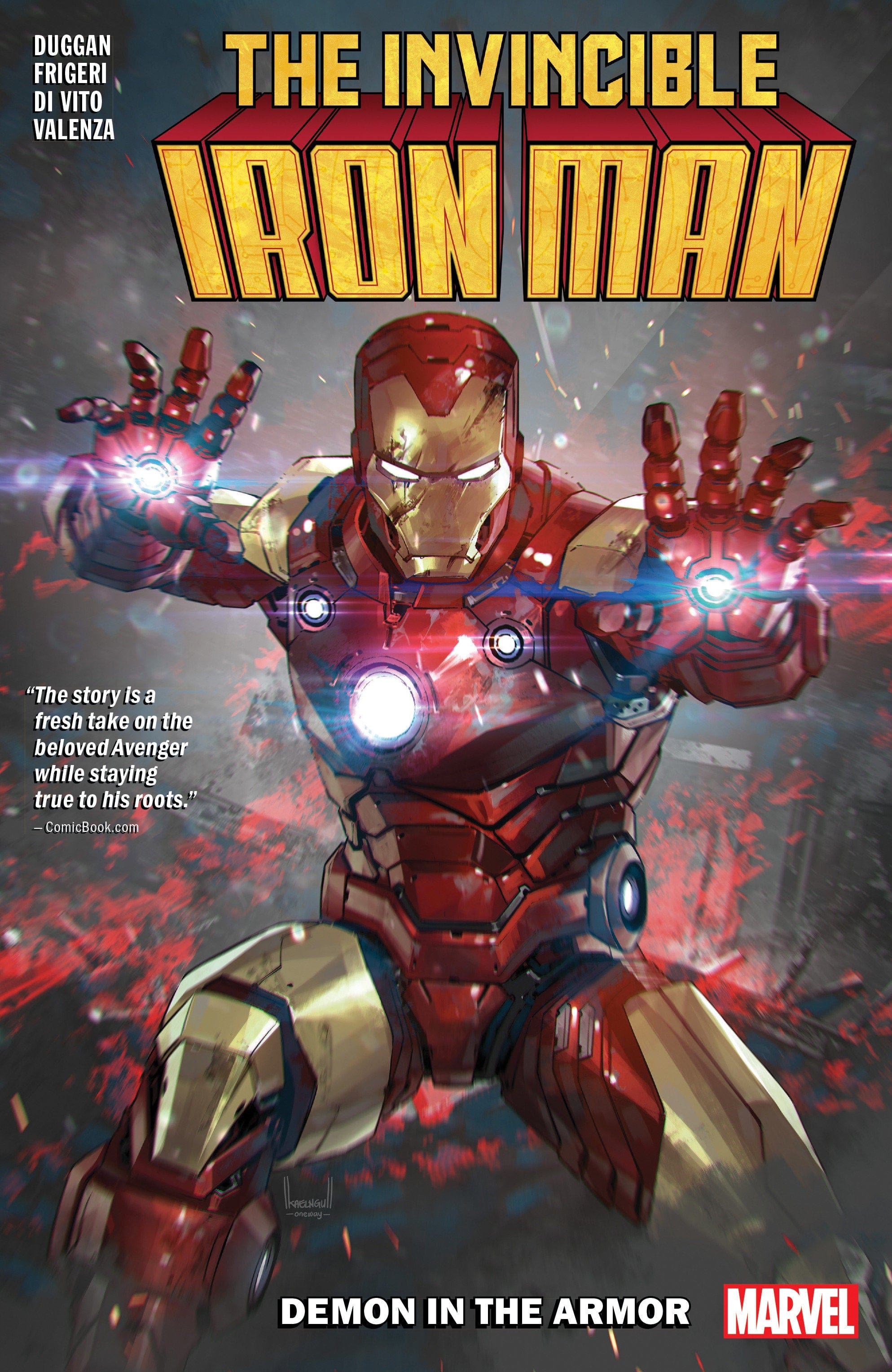 Marvel Comics Invincible Iron Man By Gerry Duggan Volume 1: Demon In The Armor
