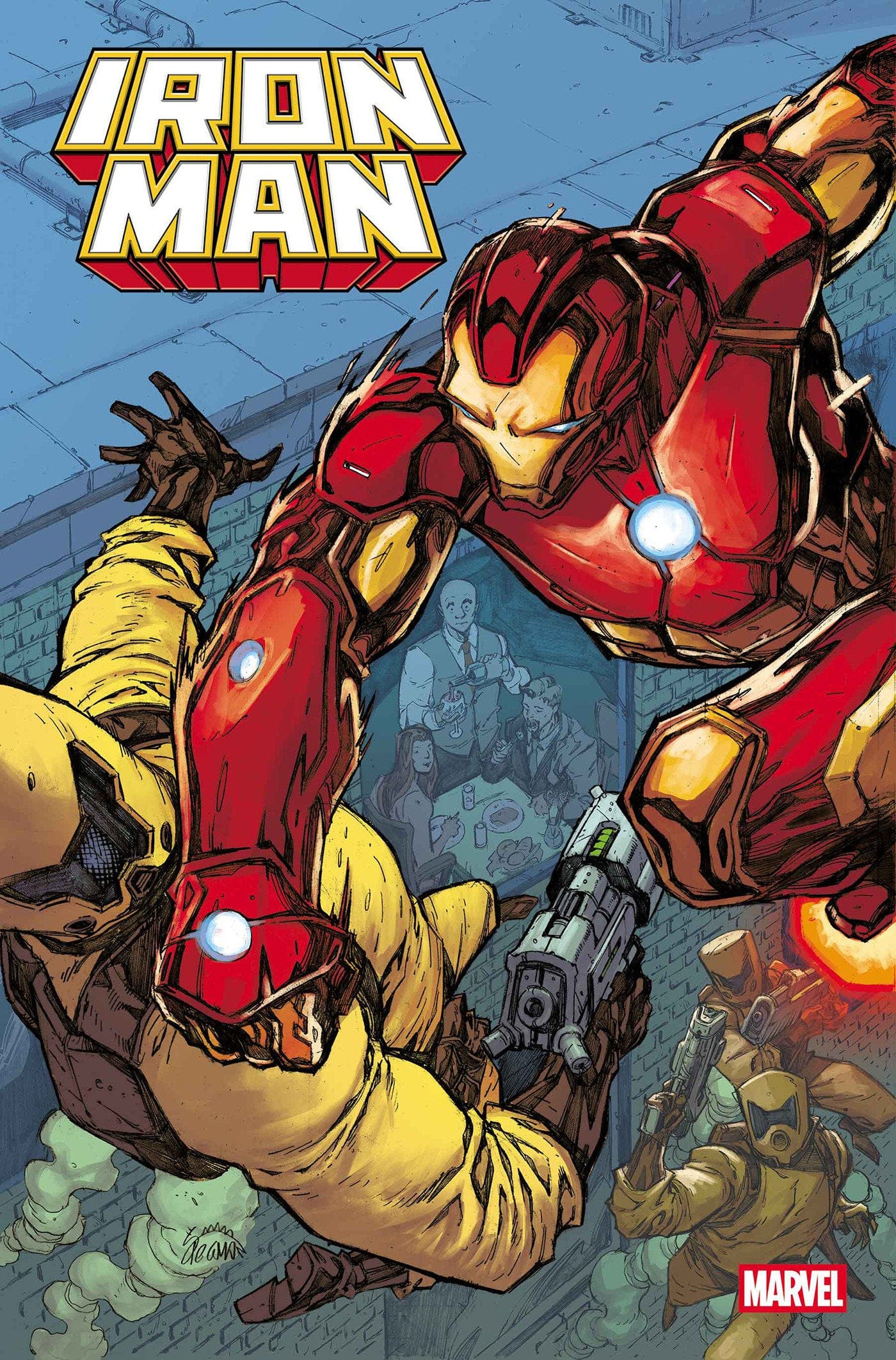 Marvel Comics Iron Man #3 Main Cover Ryan Stegman