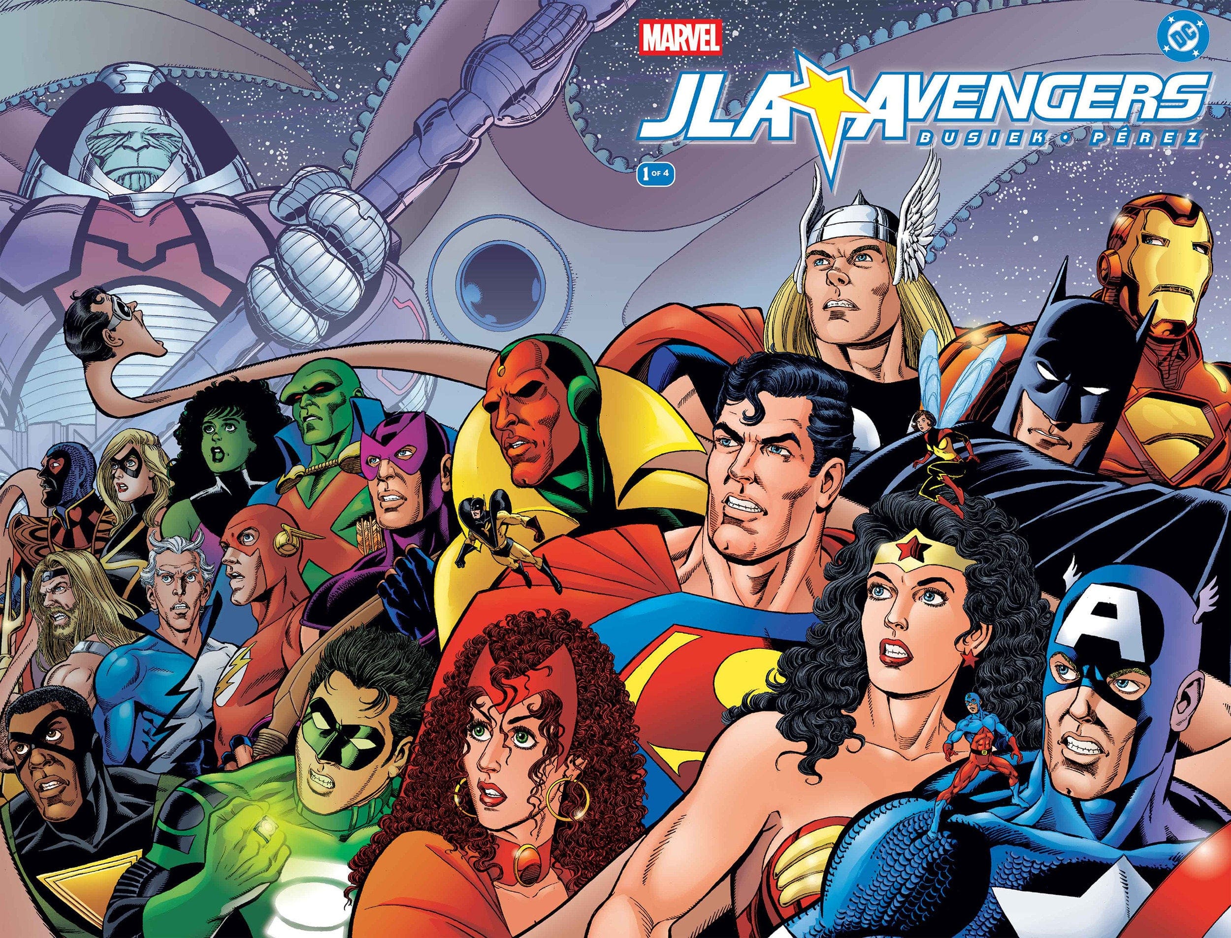 Marvel Comics JLA/Avengers #1 Facsimile Edition Main Cover George Perez