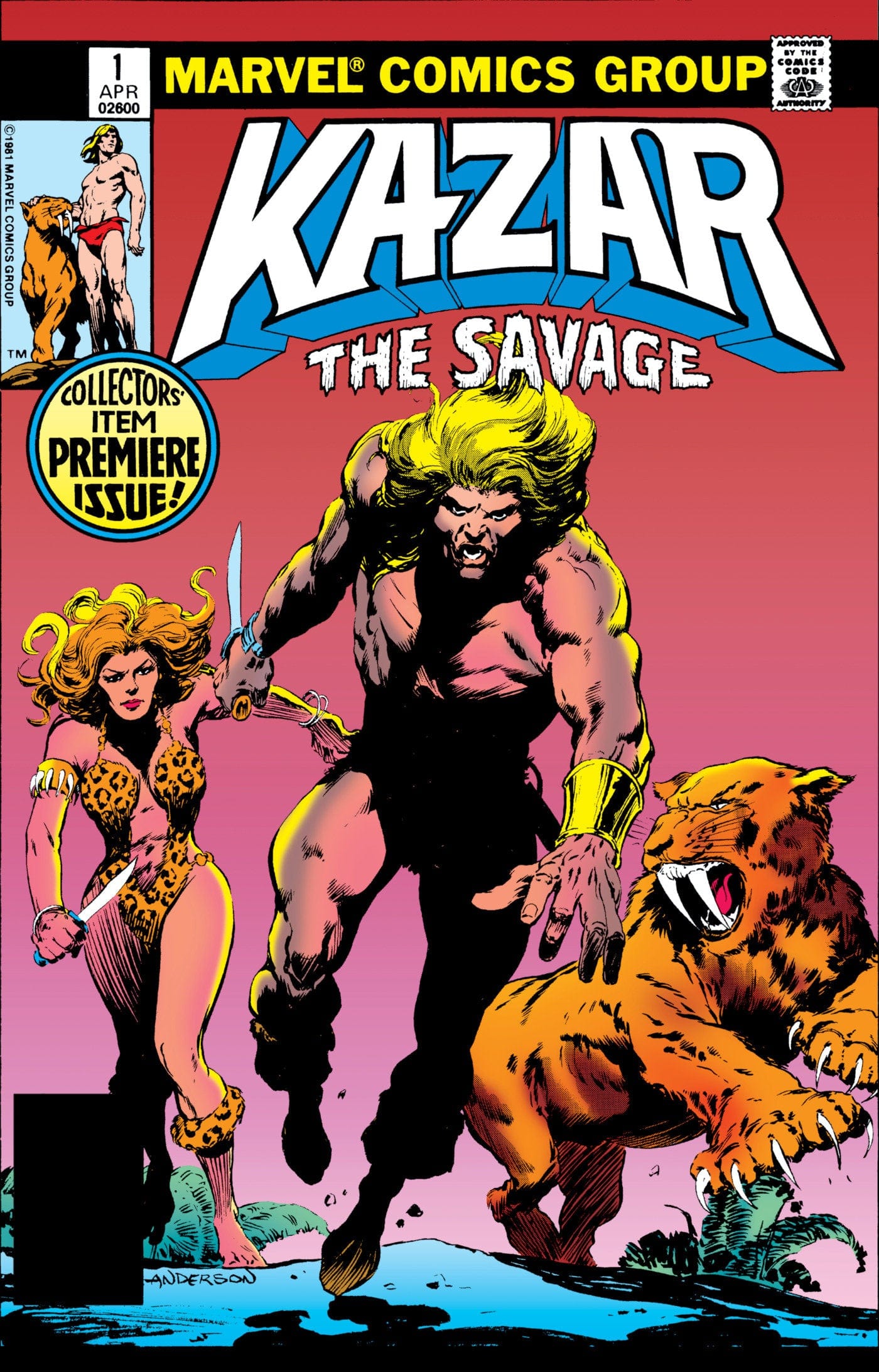 Marvel Comics Ka-Zar The Savage Omnibus