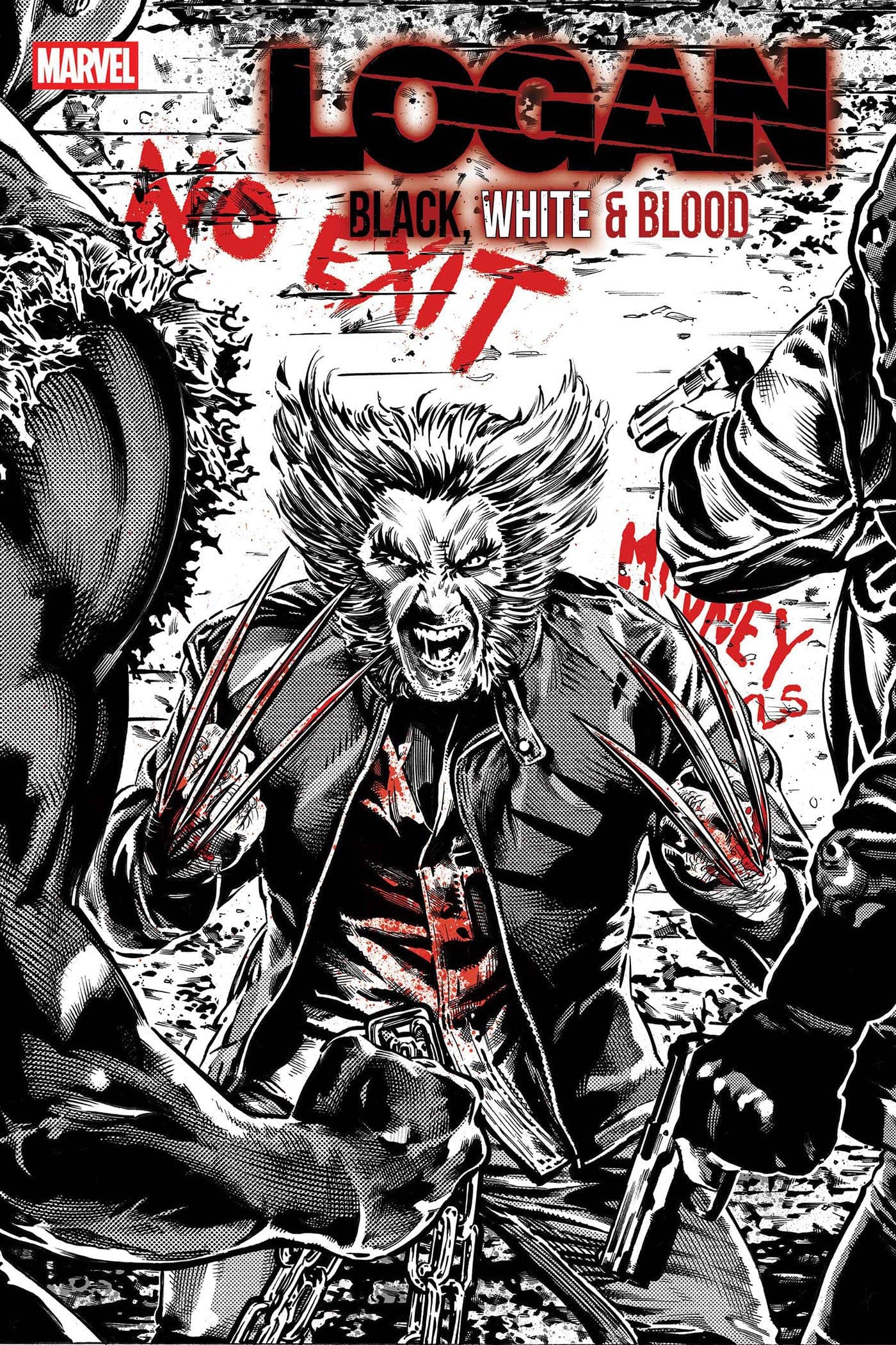 Marvel Comics Logan: Black, White & Blood #2 Stephen Mooney Variant