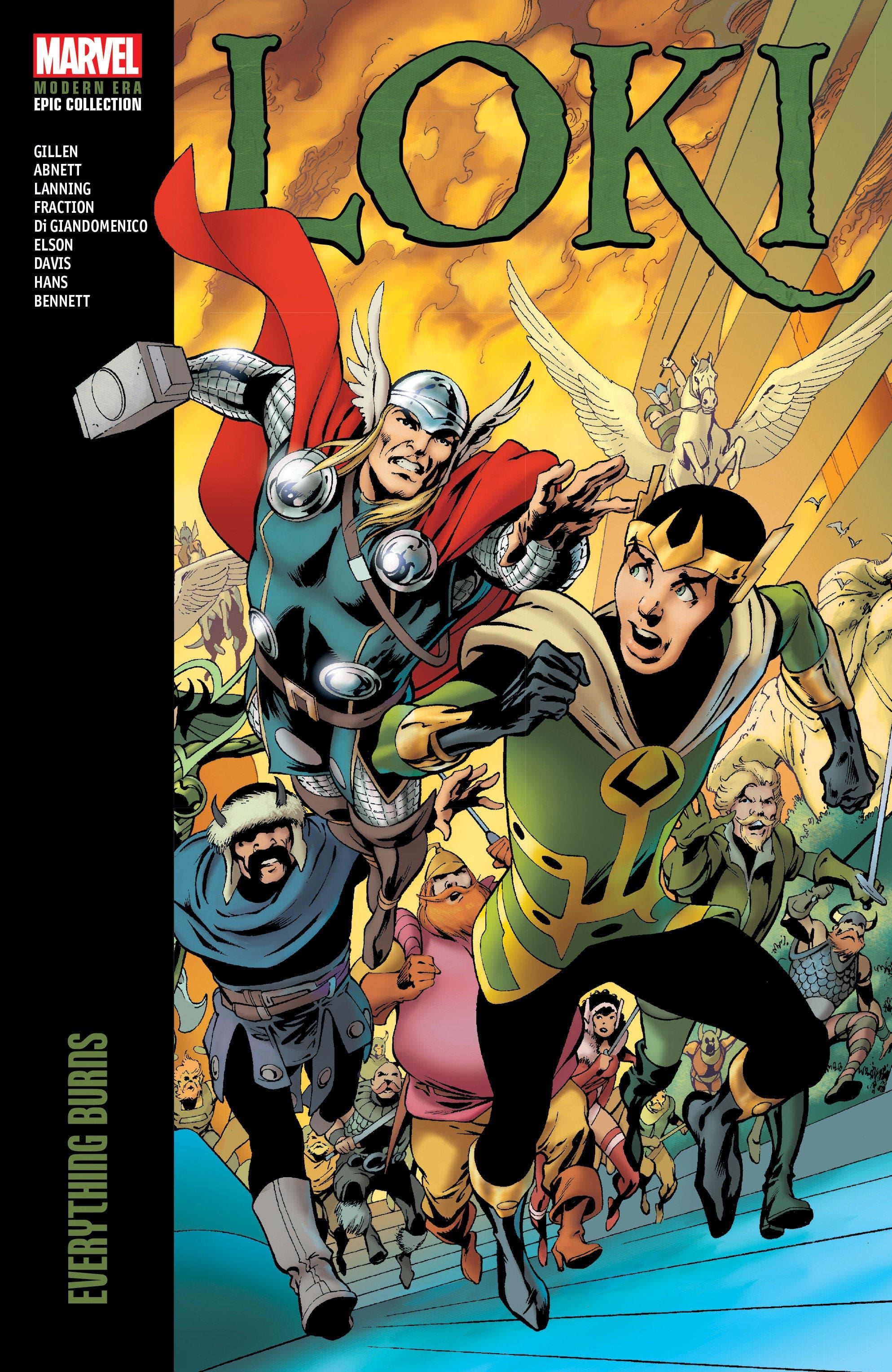 Marvel Comics Loki Modern Era Epic Collection: Everything Burns