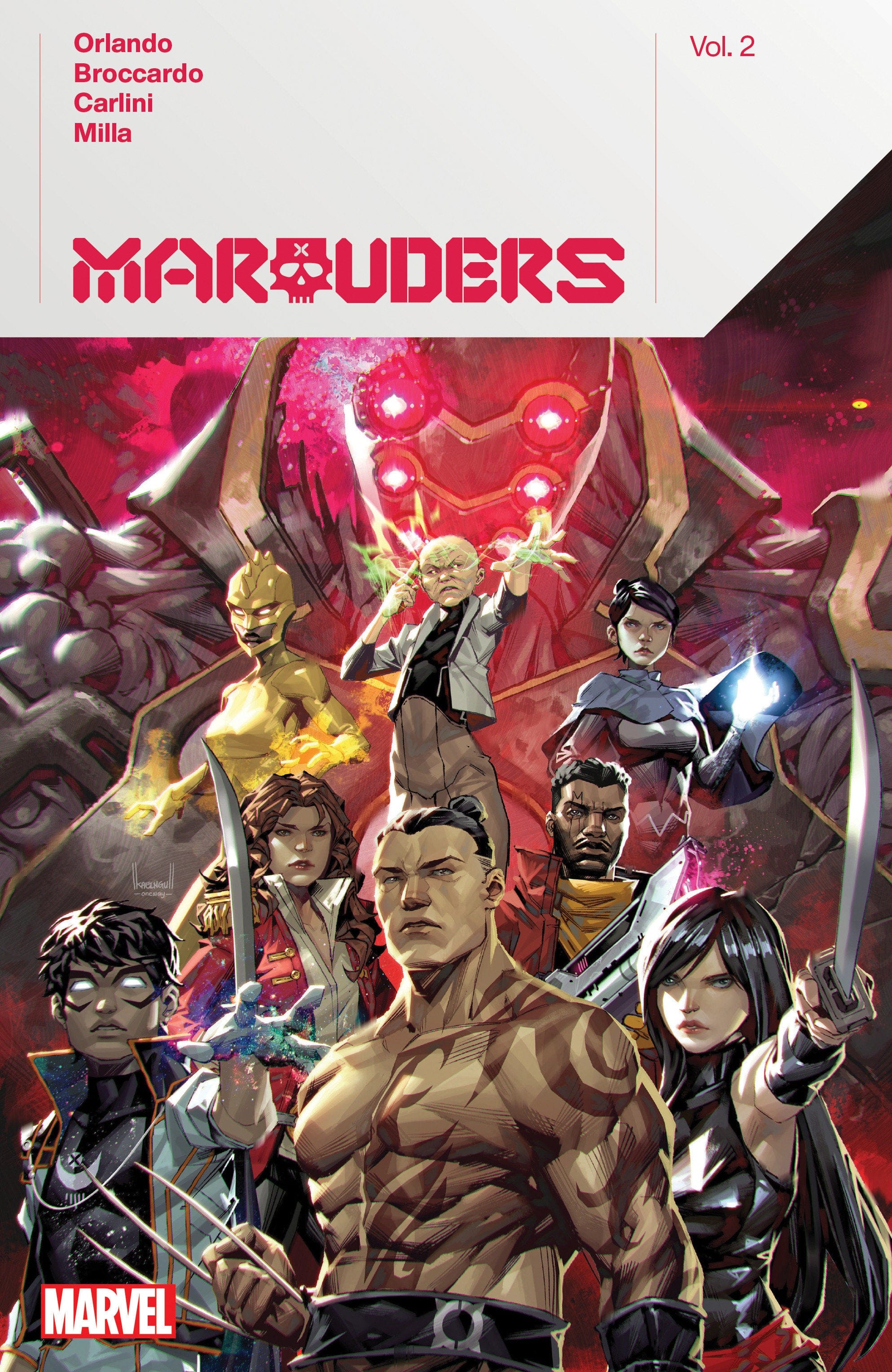 Marvel Comics Marauders By Steve Orlando Volume 2