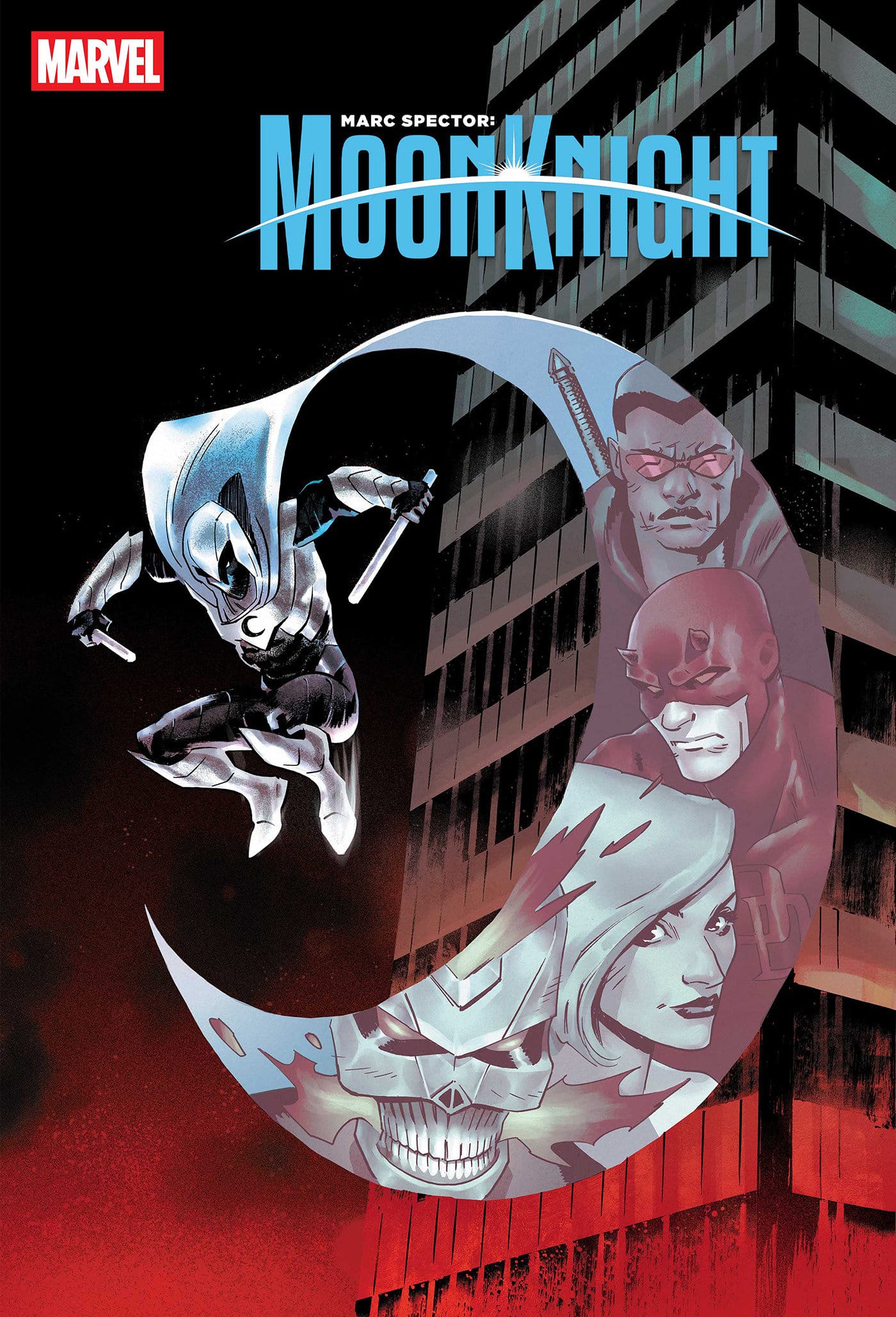 Marvel Comics Marc Spector: Moon Knight #8 Adam Gorham Variant