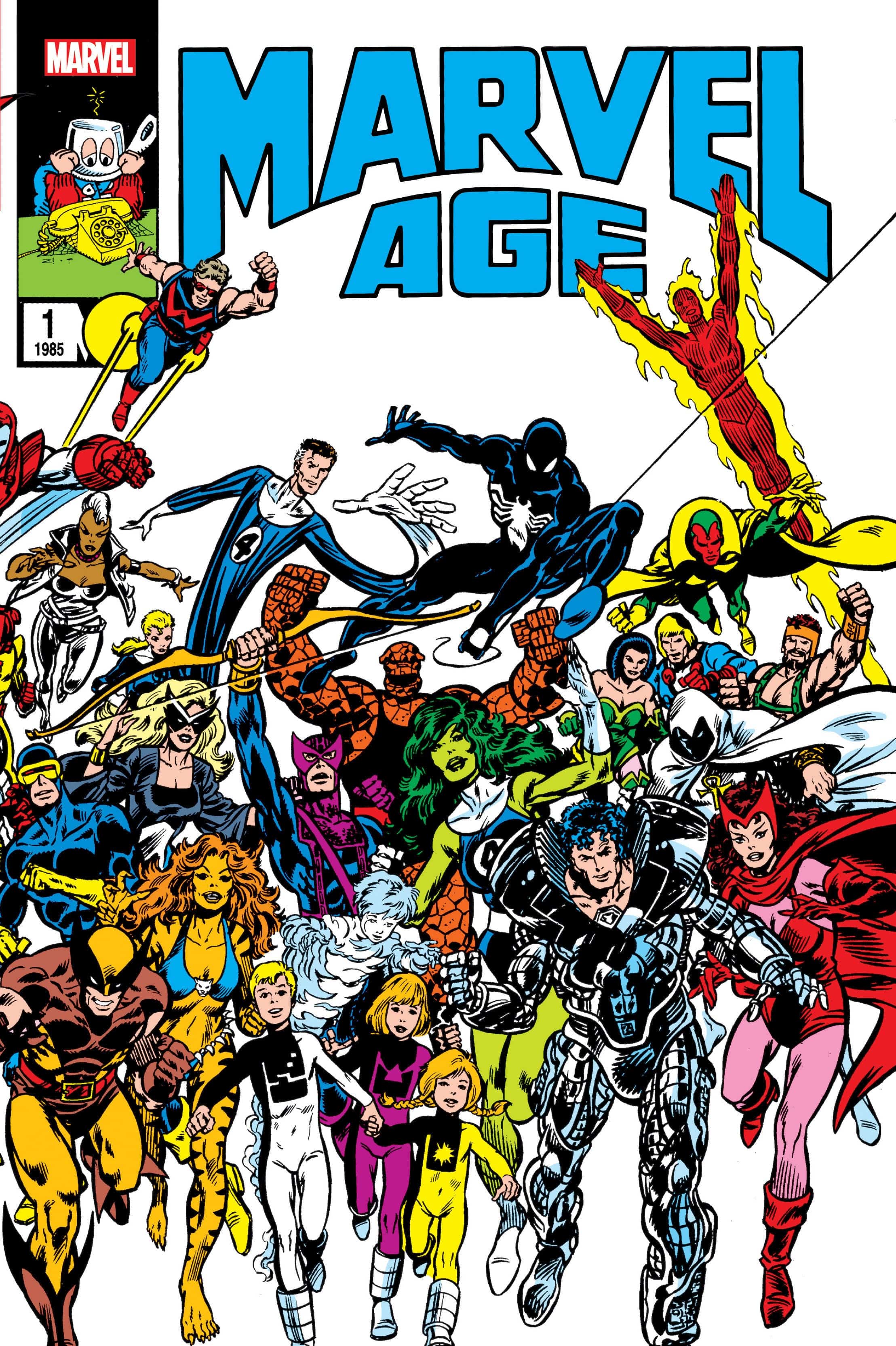 Marvel Comics Marvel Age Omnibus Volume 1
