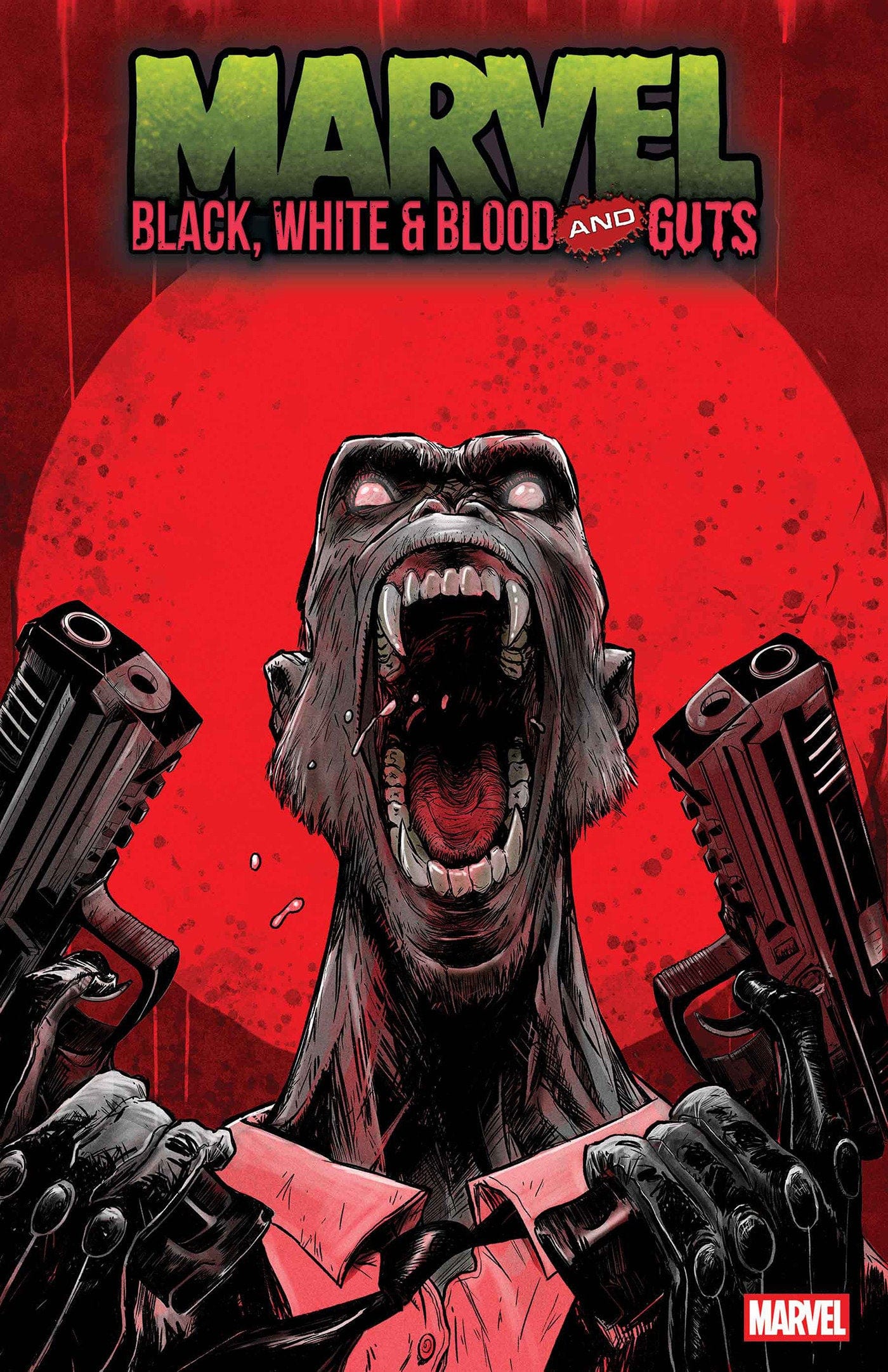 Marvel Comics Marvel: Black, White & Blood And Guts #3 Adam Pollina Variant