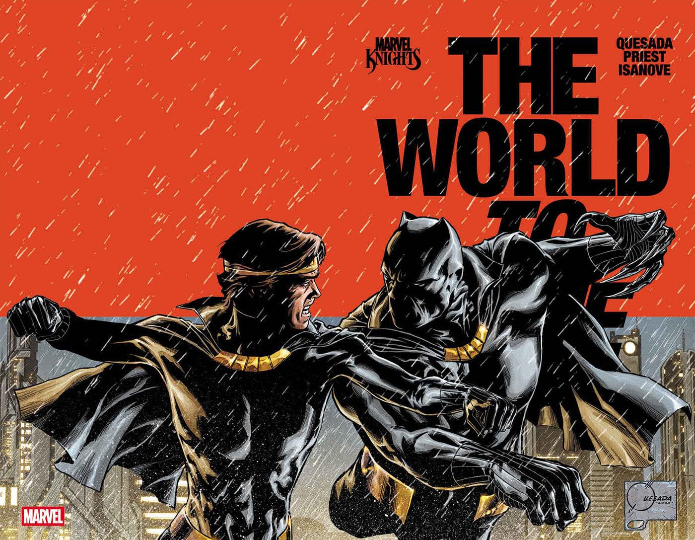 Marvel Comics Marvel Knights: The World To Come #6 Main Cover Joe Quesada