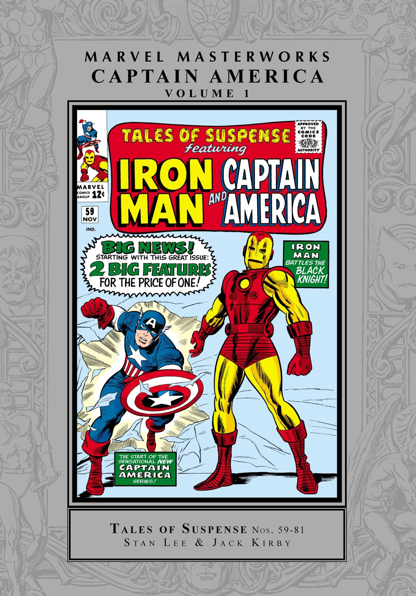 Marvel Comics Marvel Masterworks: Captain America Volume 1 (Remasterworks)