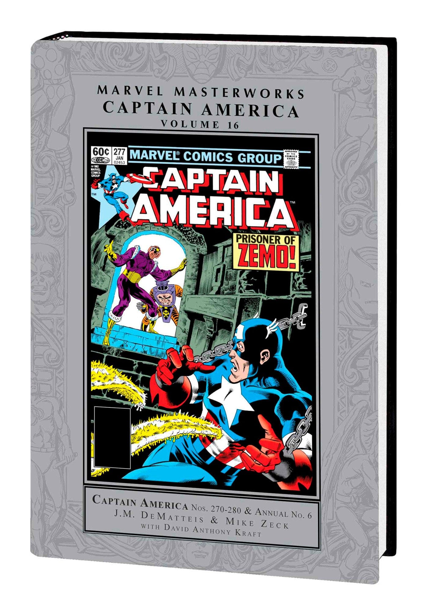 Marvel Comics Marvel Masterworks: Captain America Volume 16