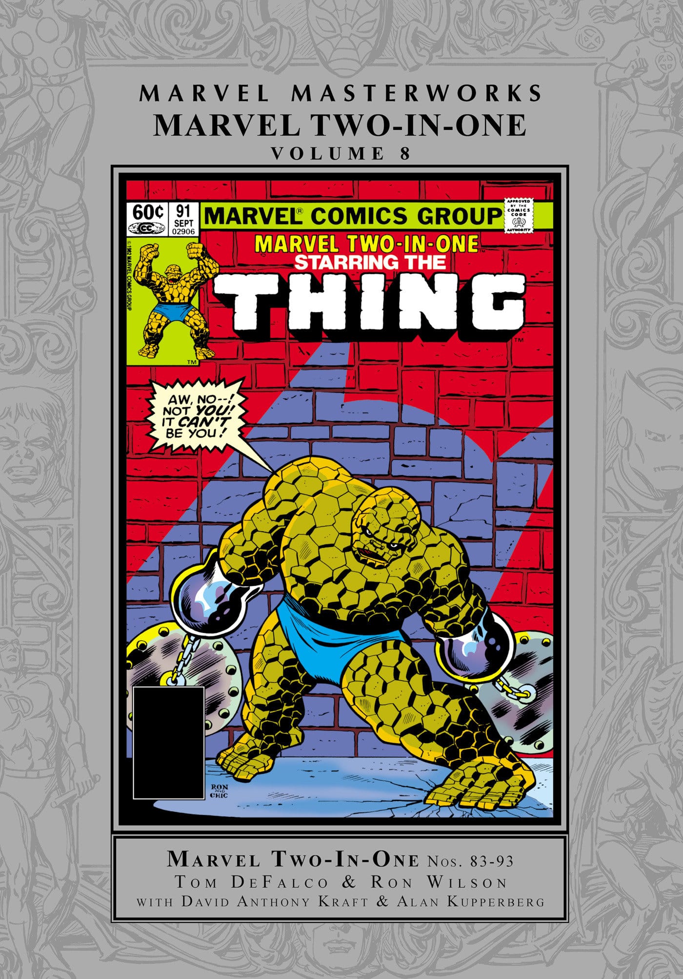 Marvel Comics Marvel Masterworks: Marvel Two-In-One Vol. 8