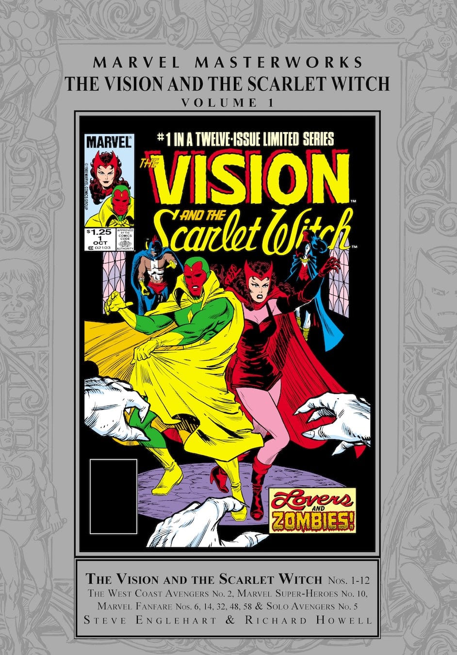 Marvel Comics Marvel Masterworks: Vision And The Scarlet Witch Volume 1