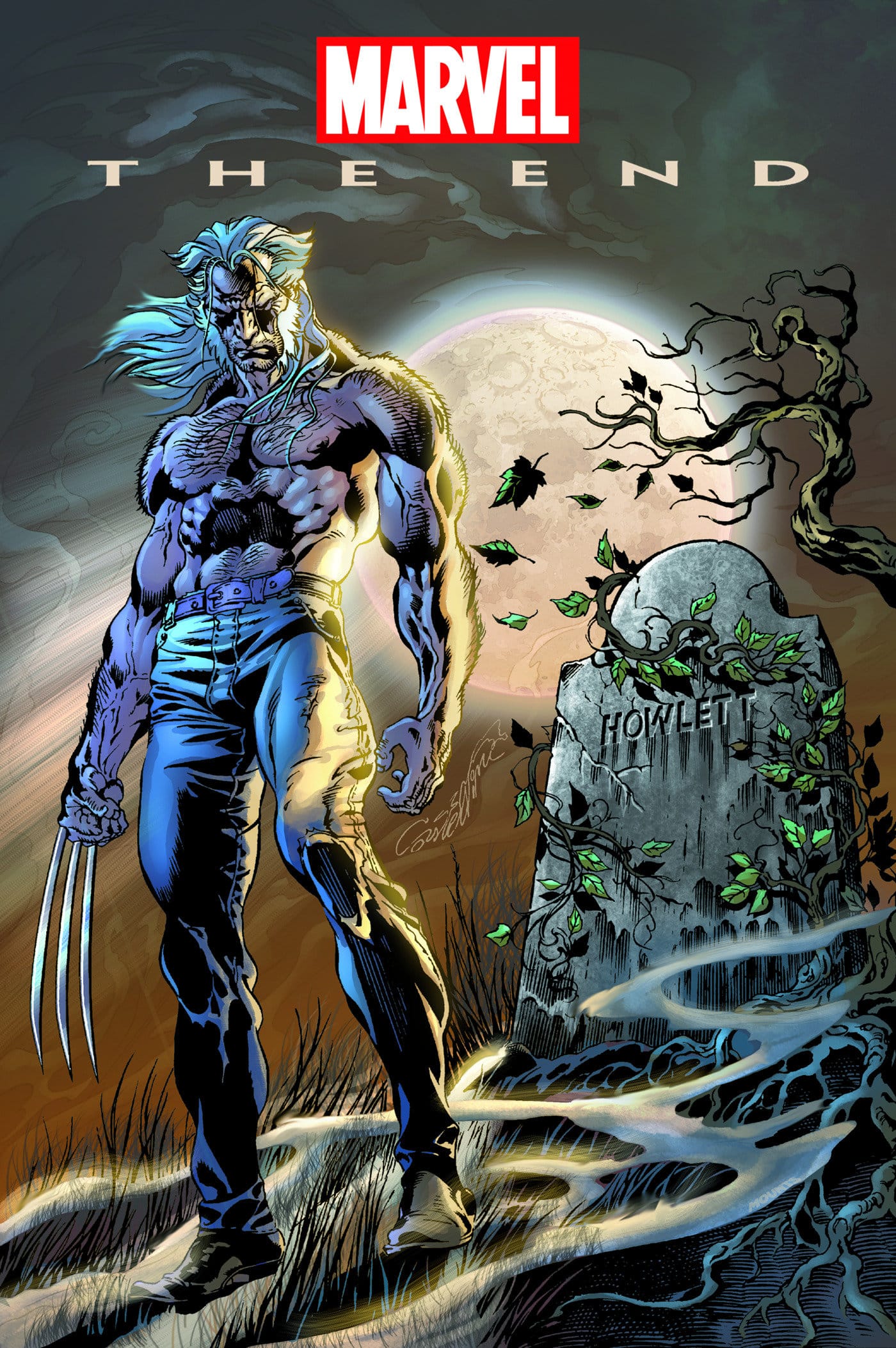 Marvel Comics Marvel: The End Omnibus Claudio Castellini Cover (Direct Market Edition)