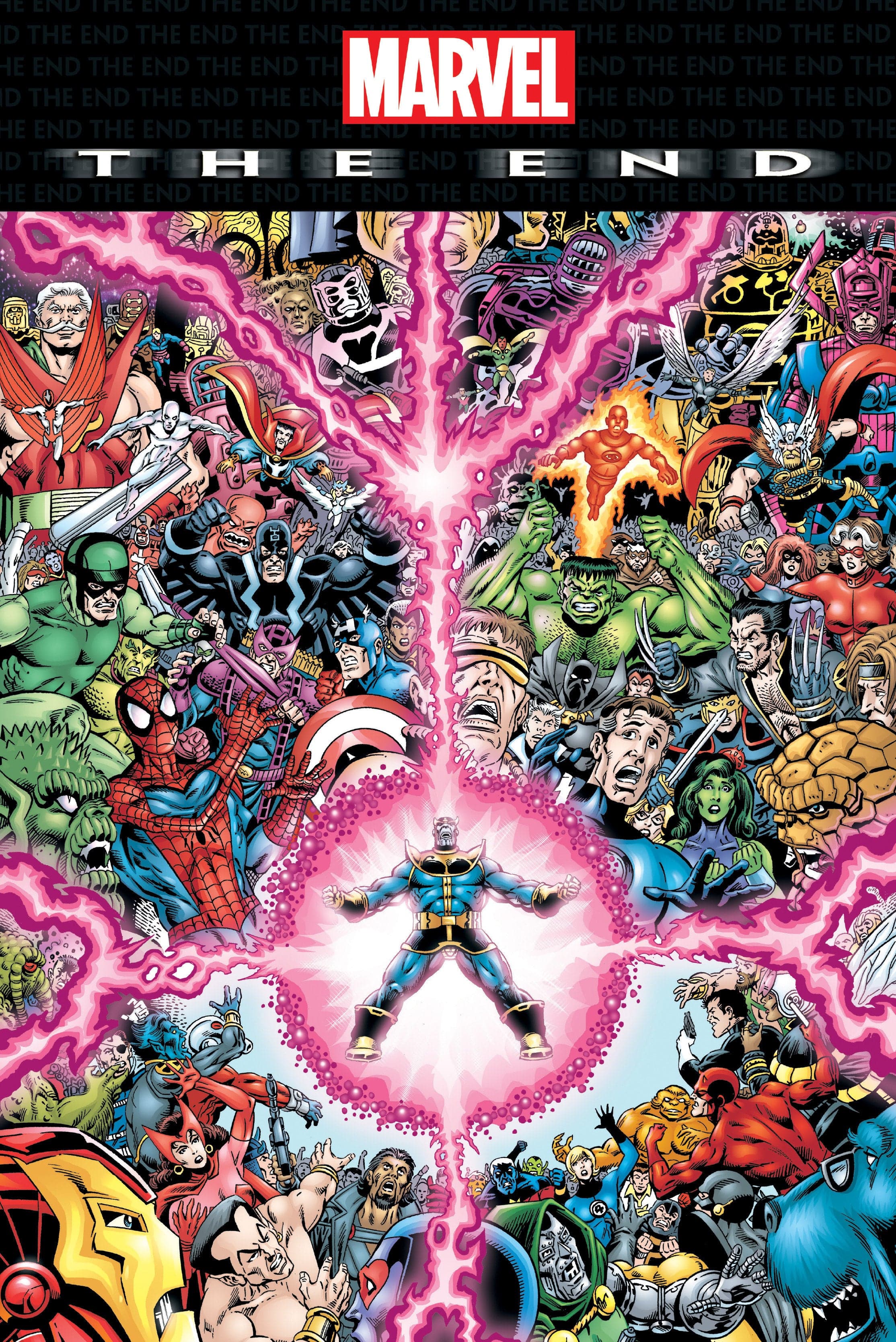 Marvel Comics Marvel: The End Omnibus Jim Starlin Cover