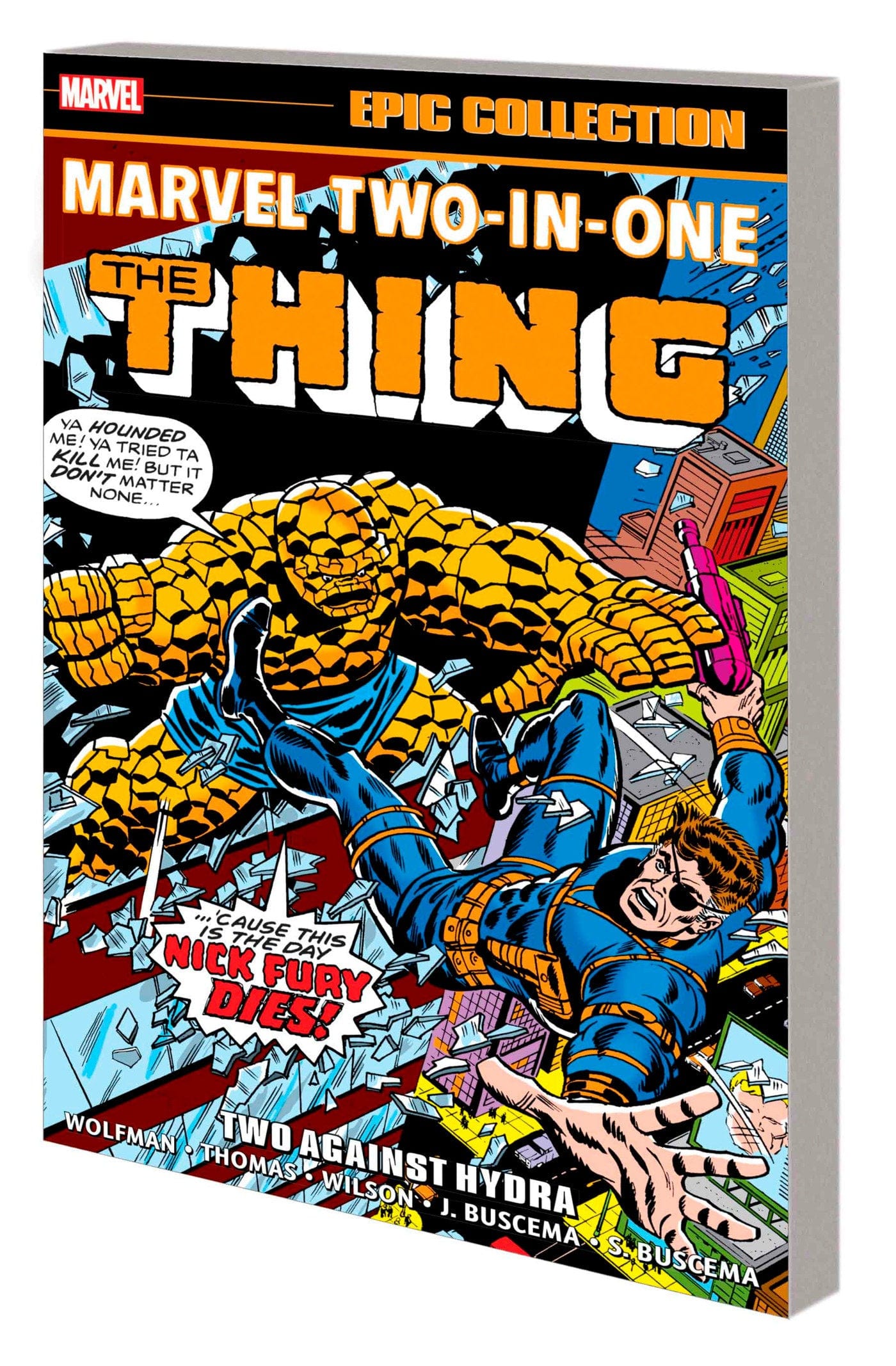 Marvel Comics Marvel Two-In-One Epic Collection: Two Against Hydra