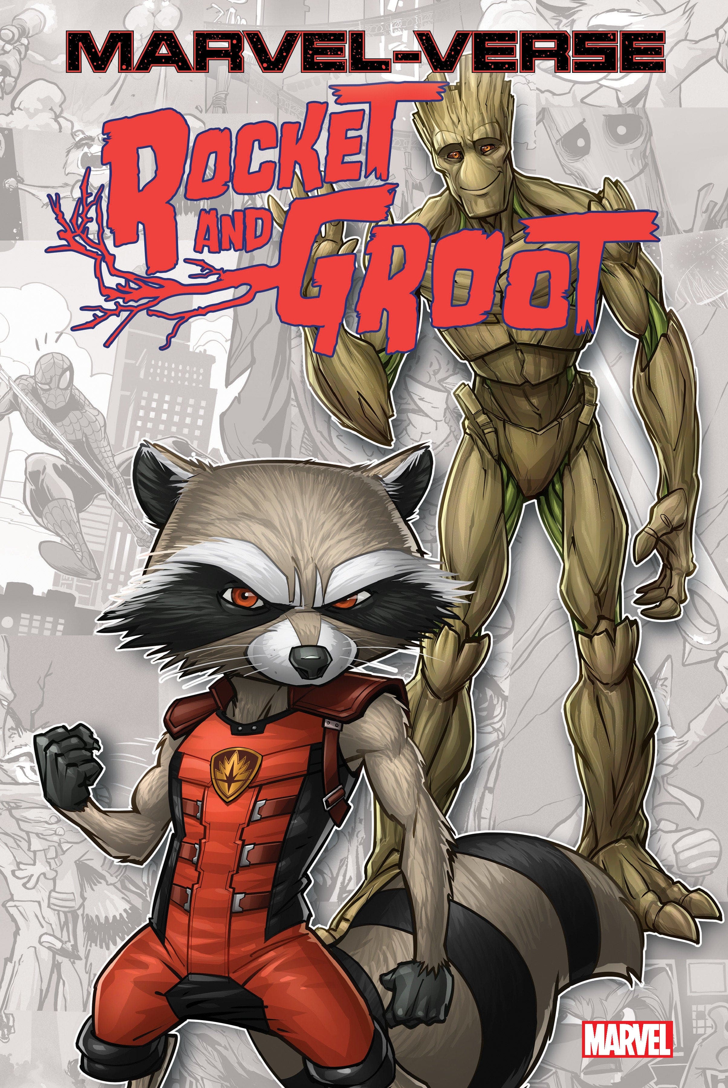 Marvel Comics Marvel-Verse: Rocket & Groot