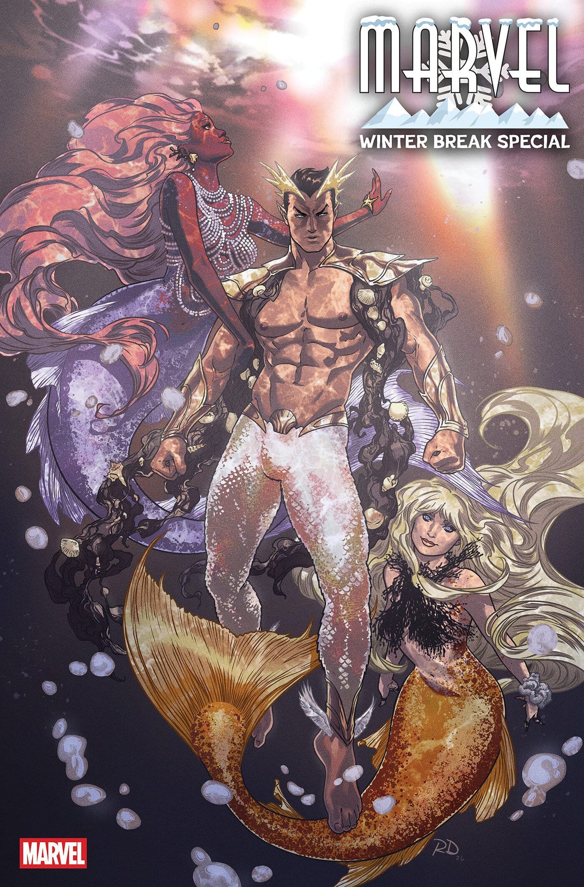 Marvel Comics Marvel Winter Break Special 2026 #1 Cover B Russell Dauterman Variant