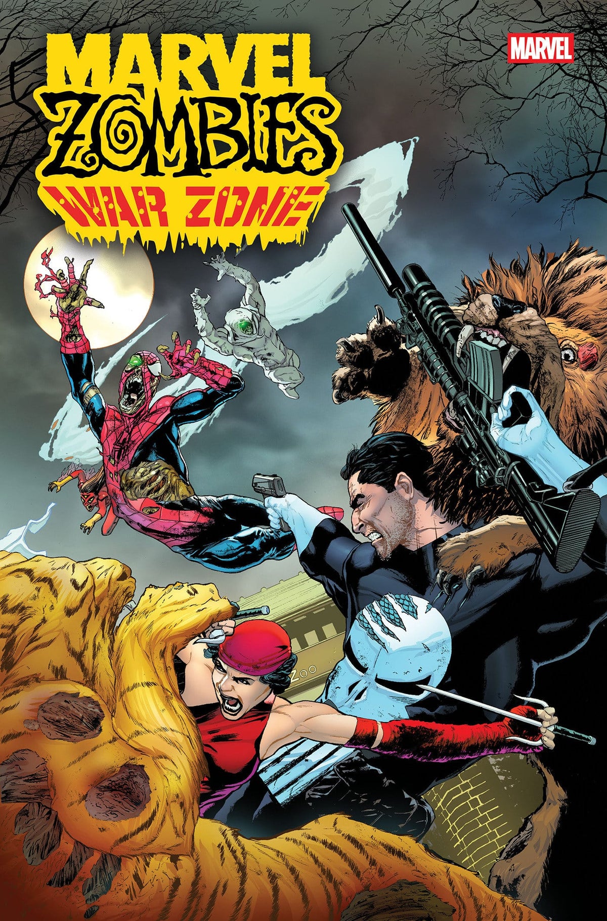 Marvel Comics Marvel Zombies: War Zone #4 Main Cover Tony Parker