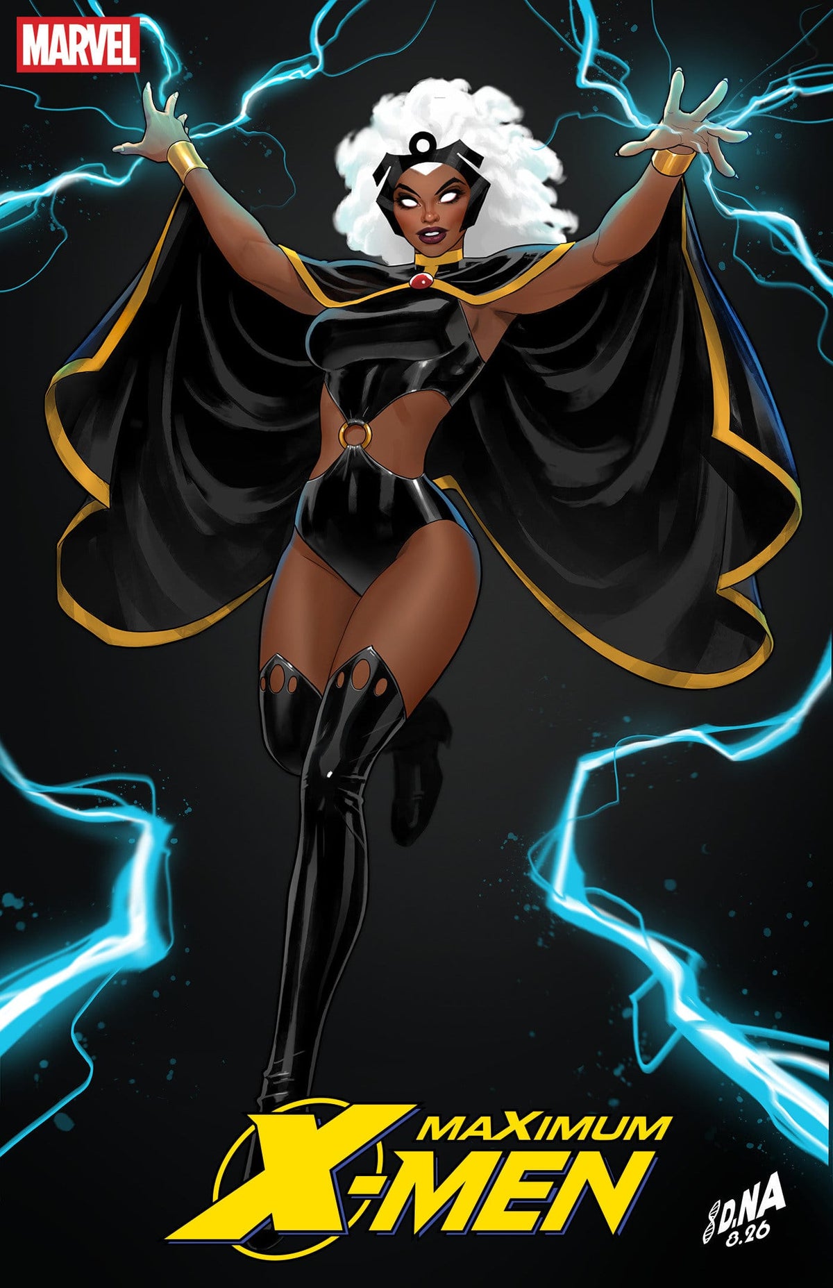 Marvel Comics Maximum X-Men #1 Cover F David Nakayama Color Block Black Variant