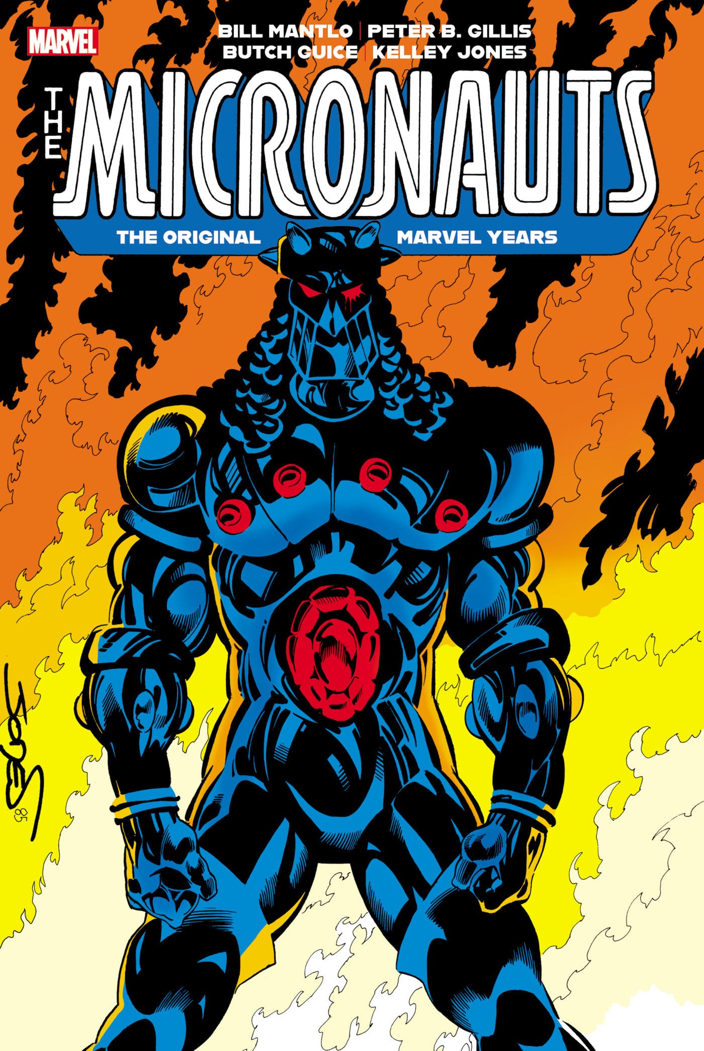 Marvel Comics Micronauts: The Original Marvel Years Omnibus Vol. 3 Kelley Jones Cover (Direct Market Edition)